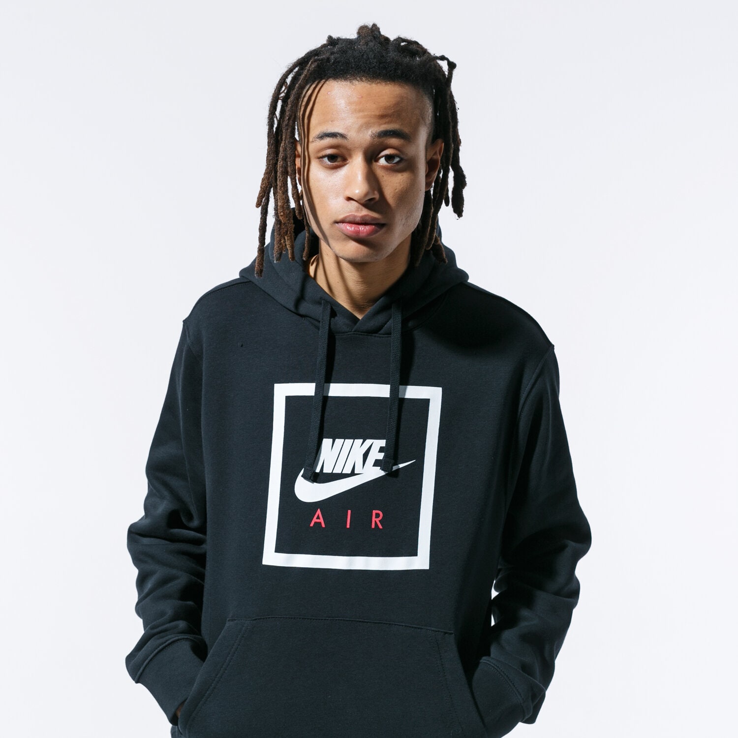 Herren NIKE SWEATSHIRT M NSW PO HOODIE NIKE AIR 5 CI1052010 Schwarz