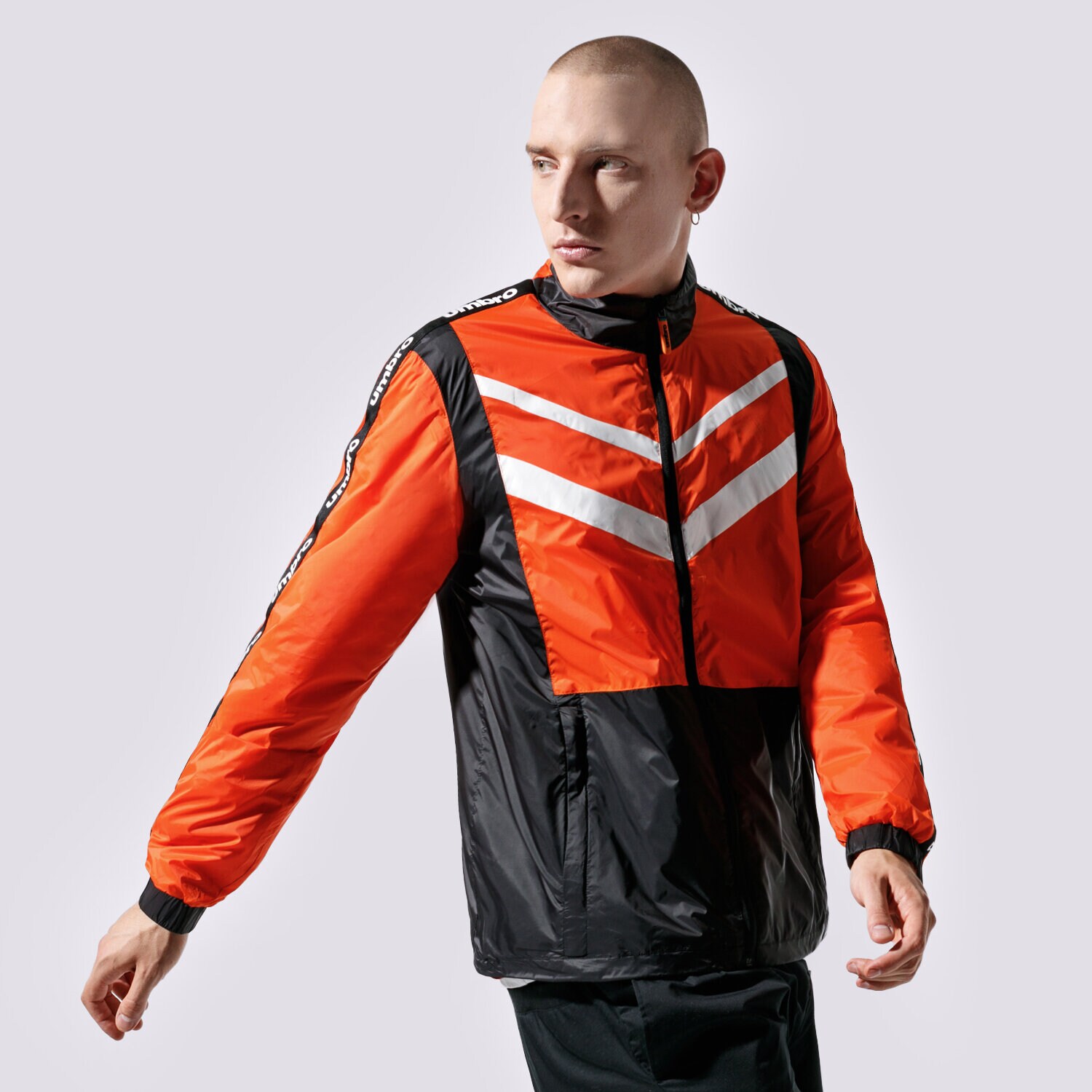Herren Winterjacke UMBRO JACKE CLASSIC JKT UL39KUM80001 Orange
