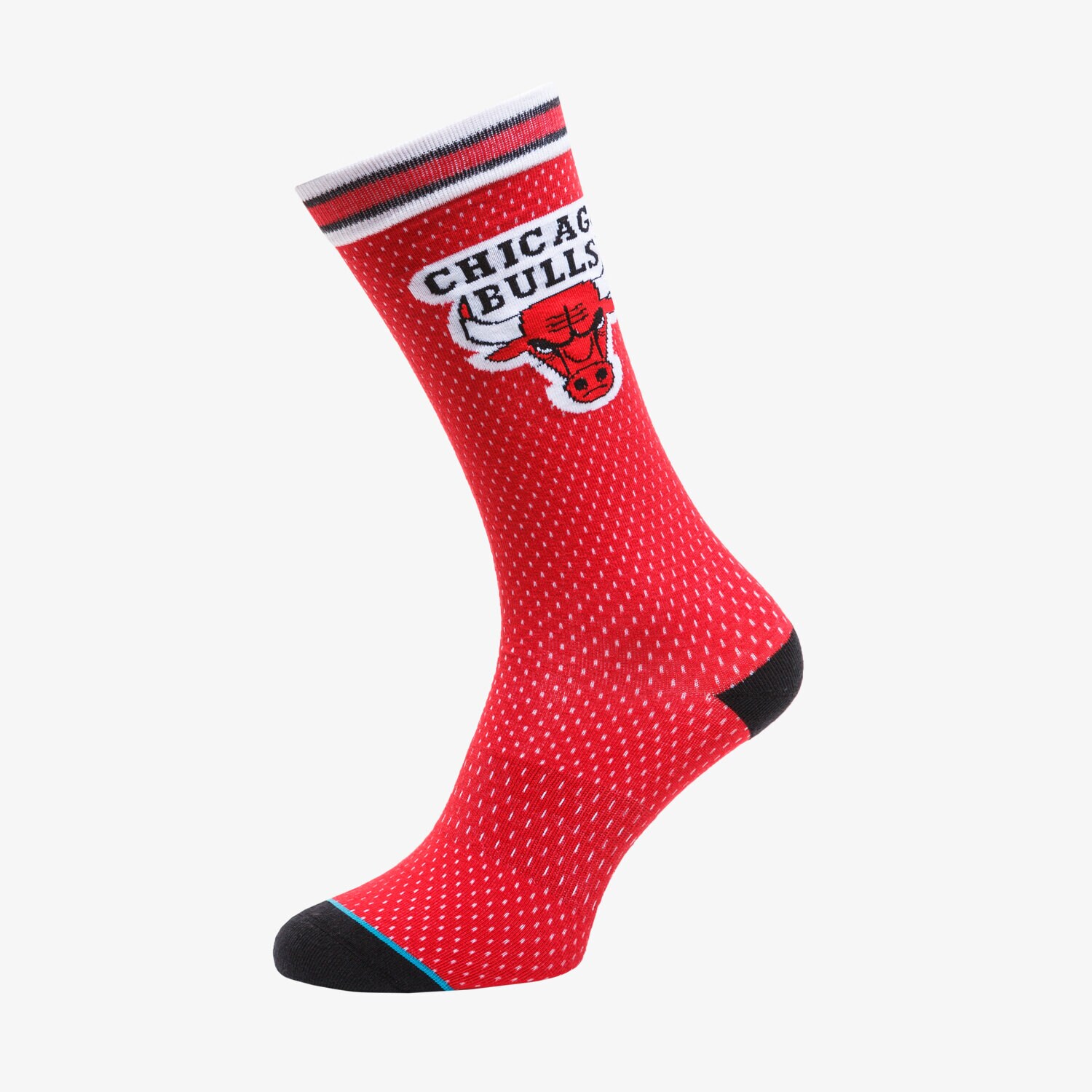 Herren Socken STANCE SOCKEN BULLS JERSEY M545D17BUL Rot