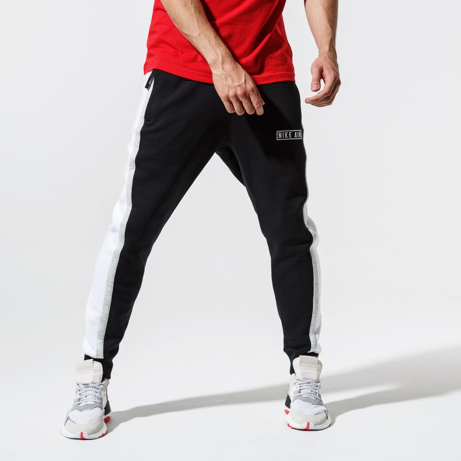 Herren Hosen NIKE HOSE M NSW NIKE AIR PANT FLC BV5147-010 Schwarz