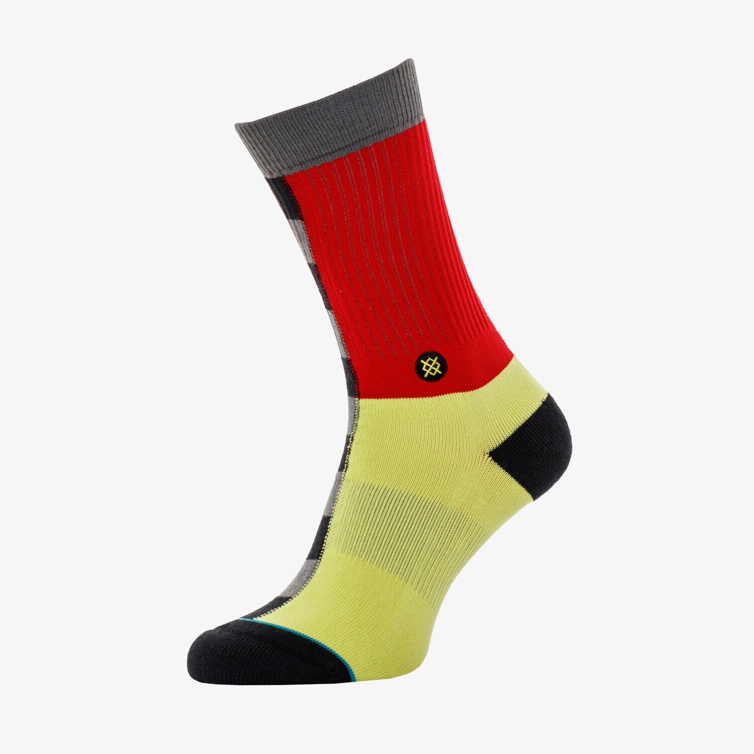 Herren Socken STANCE SOCKEN SPLIT CHECK BLK M556C19SPCBLK Schwarz
