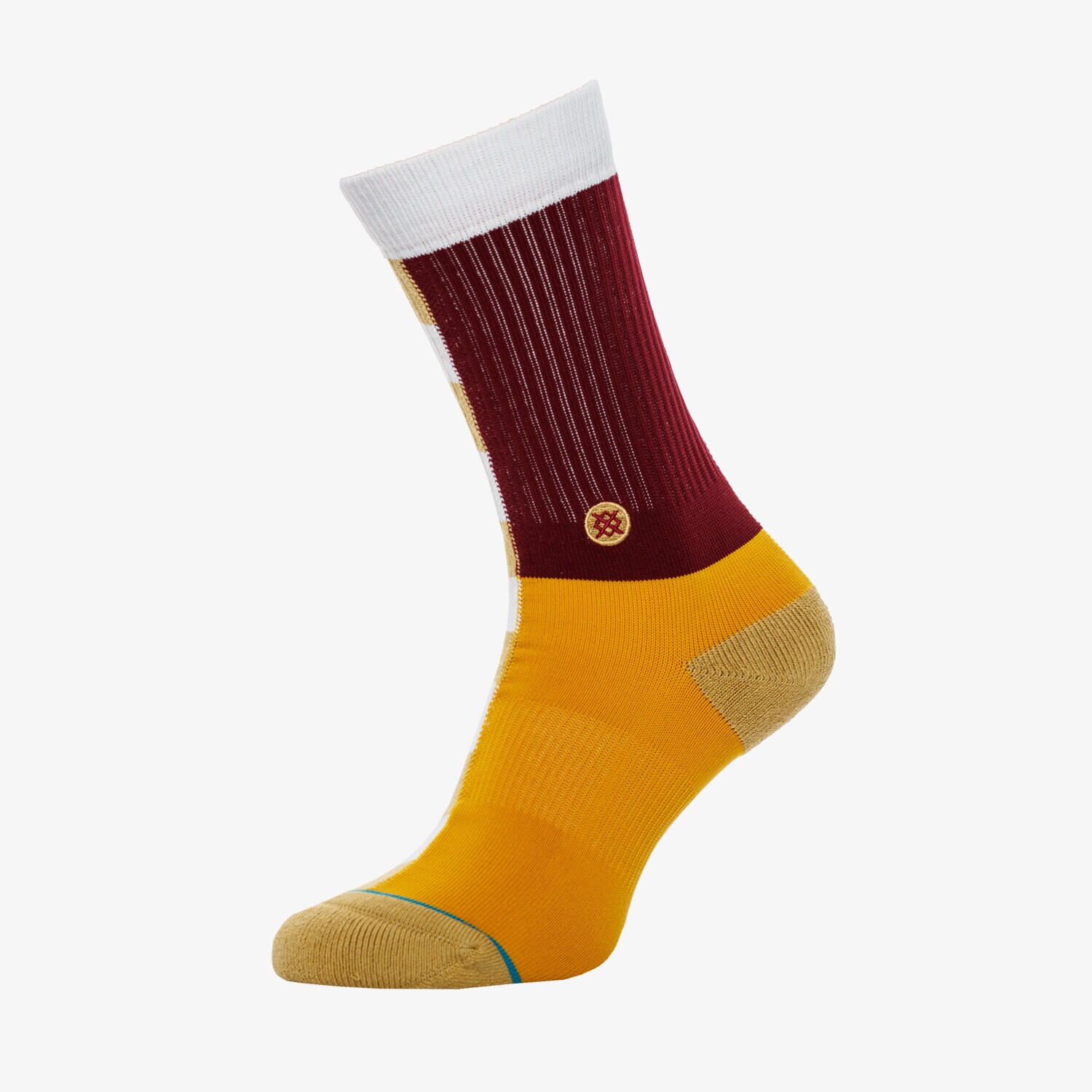 Herren Socken STANCE SOCKEN SPLIT CHECK BROWN M556C19SPCNAT Braun