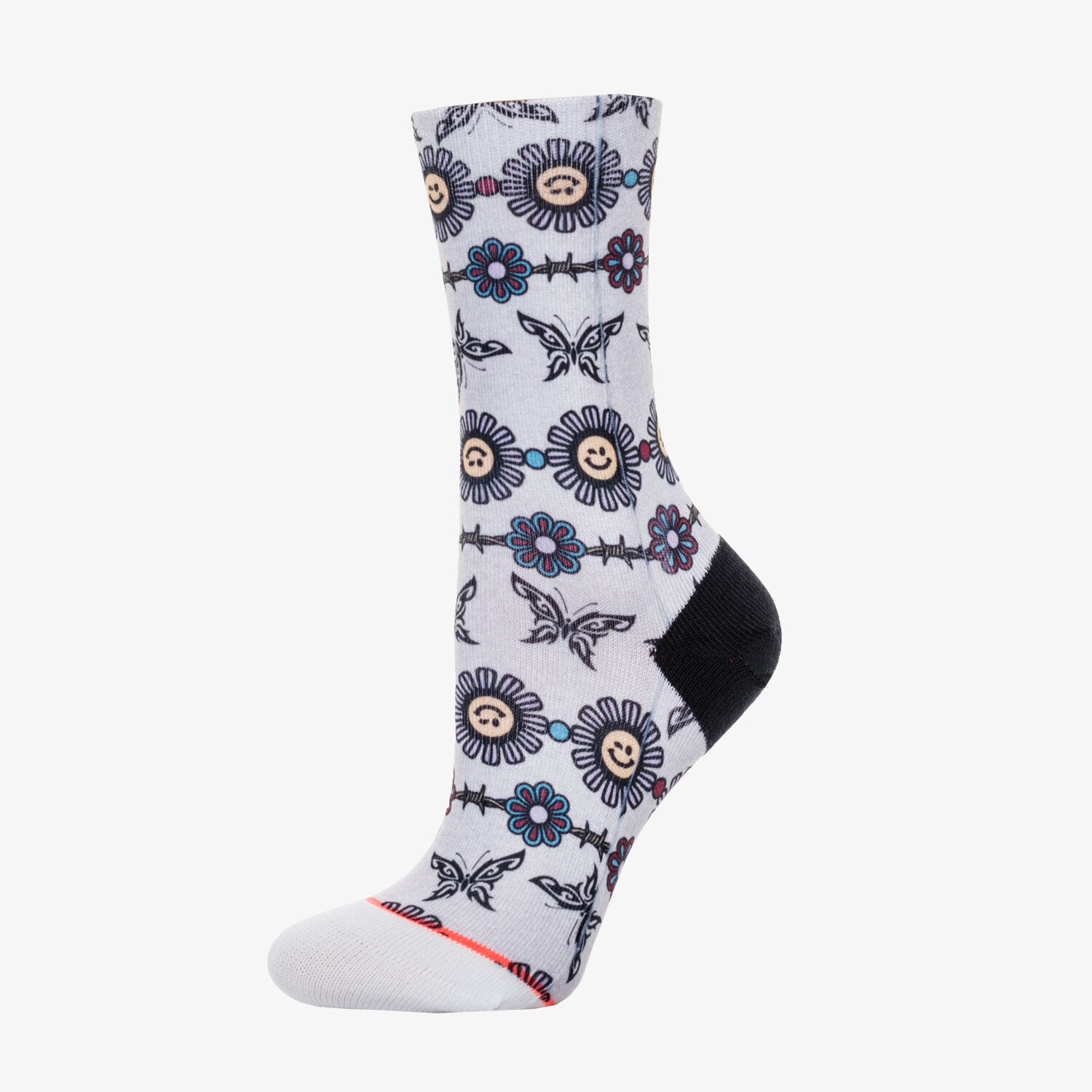 Damen Socken STANCE SOCKEN DAISY CHAIN W525C19DAC Grau