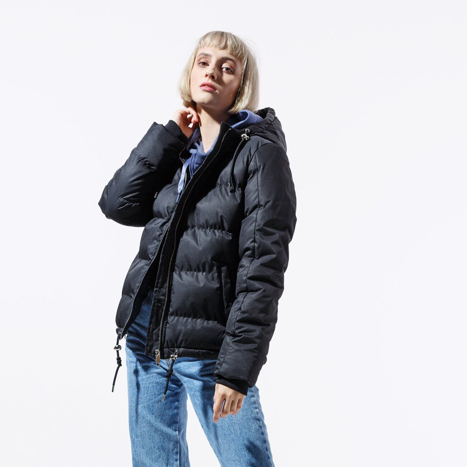 Damen Winterjacke CONFRONT JACKE WINTER ESTER BLK JKT CF39KUD35001 Schwarz