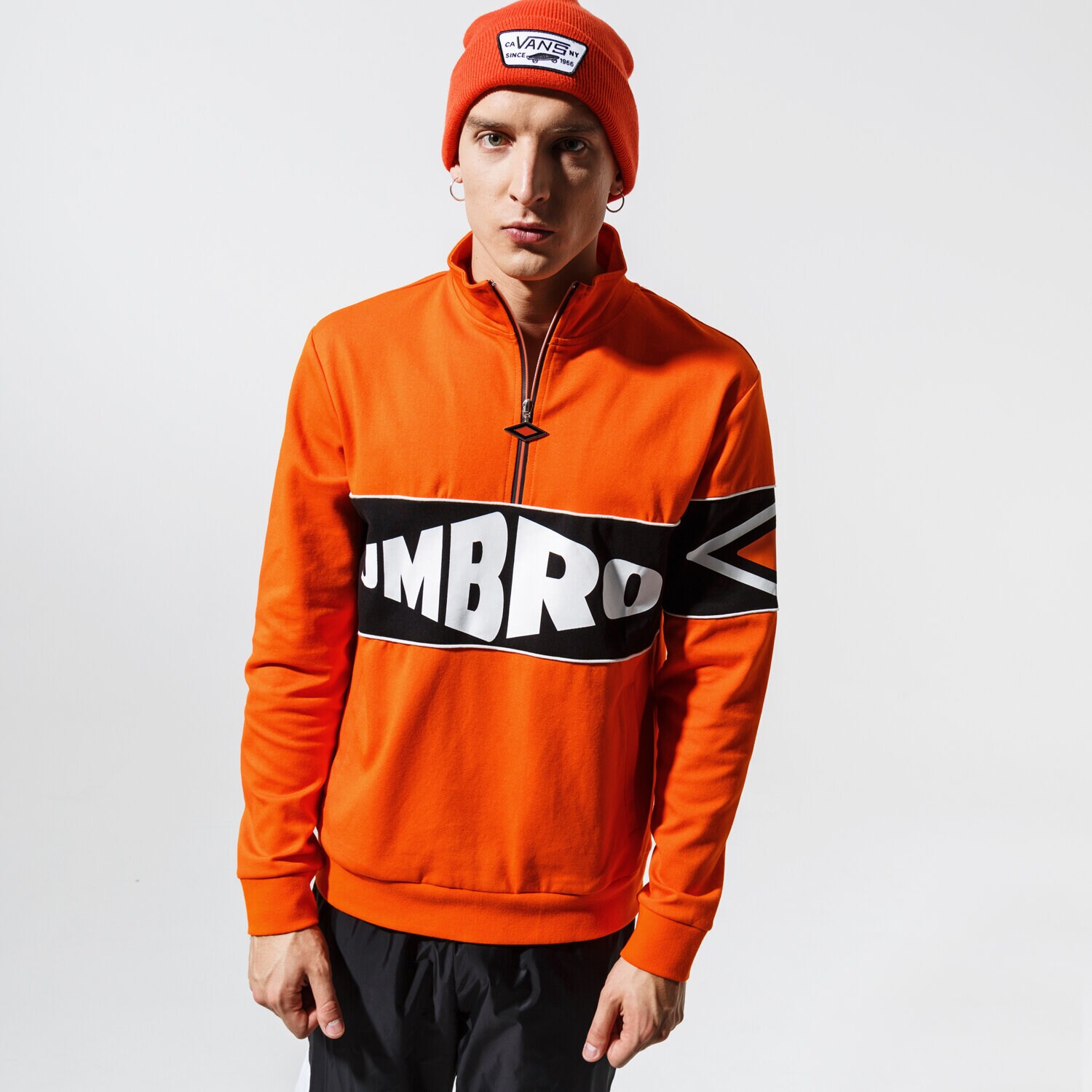Herren UMBRO SWEATSHIRT CLASSIC SWEATSHIRT UL39BLM87001 Orange