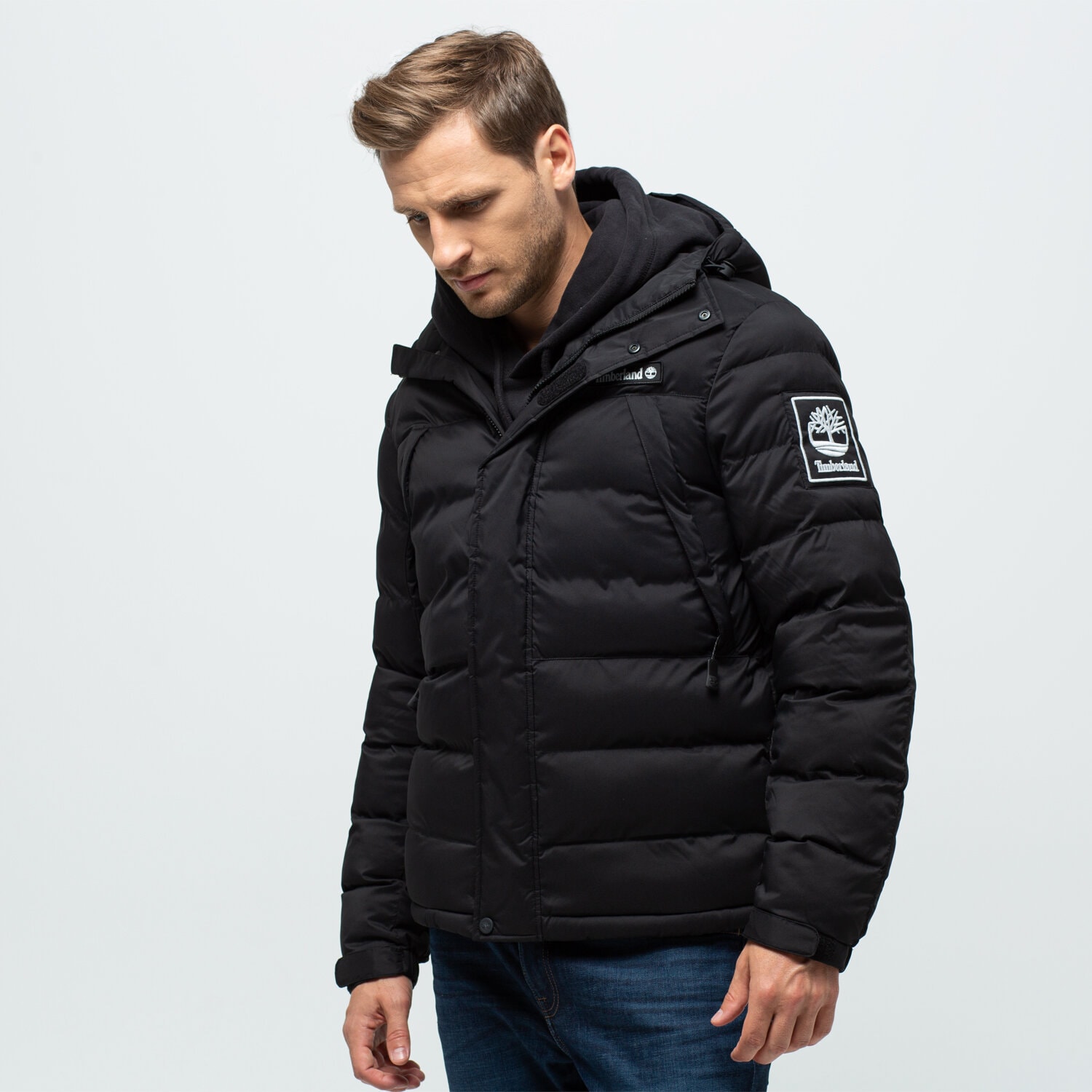 Herren Winterjacke TIMBERLAND JACKE OUTDOOR ARCHIVE PUFFER JACKET TB0A1WYY0011 Schwarz