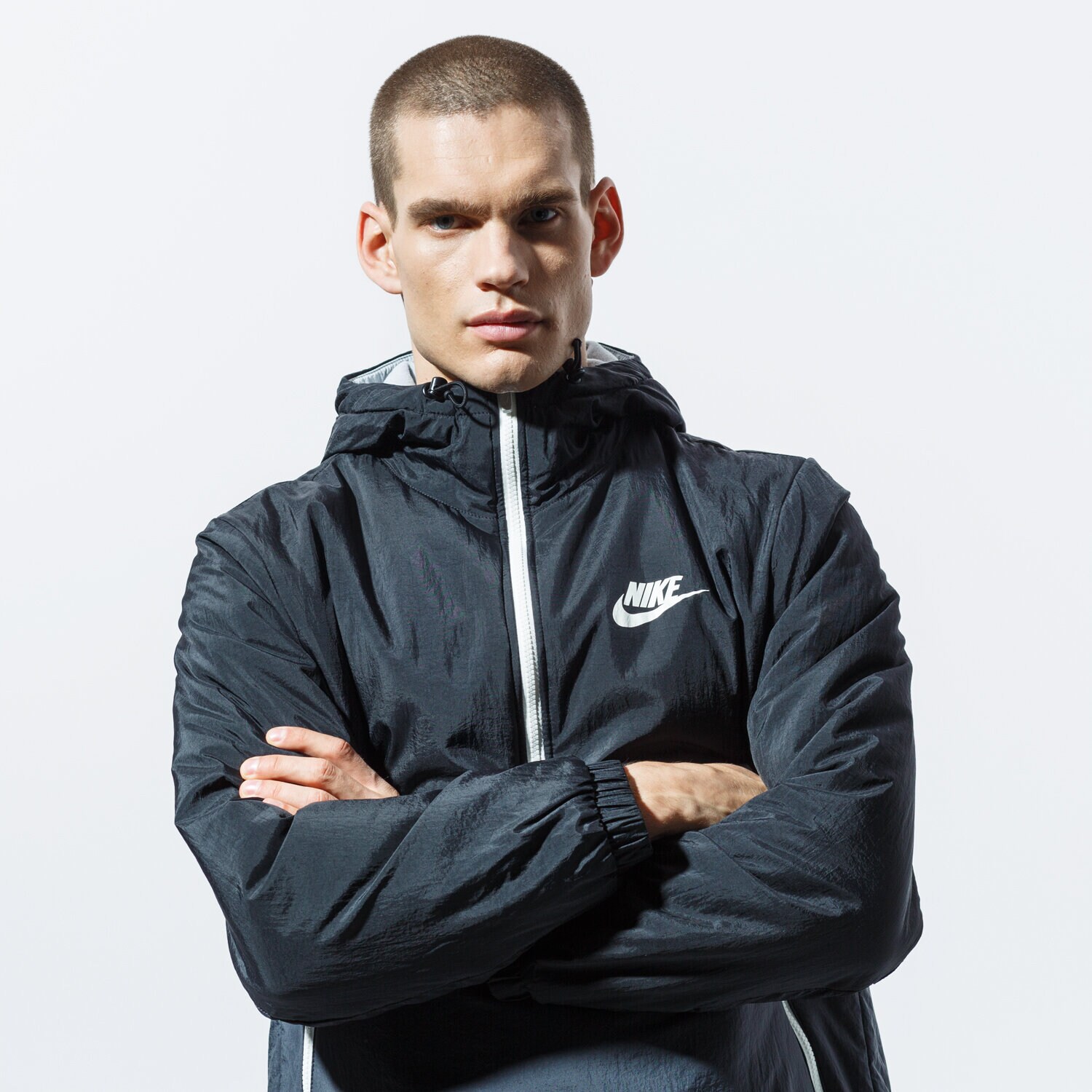 Herren Winterjacke NIKE JACKE M NSW SYN FILL JKT HD HZ CI1654-010 Schwarz