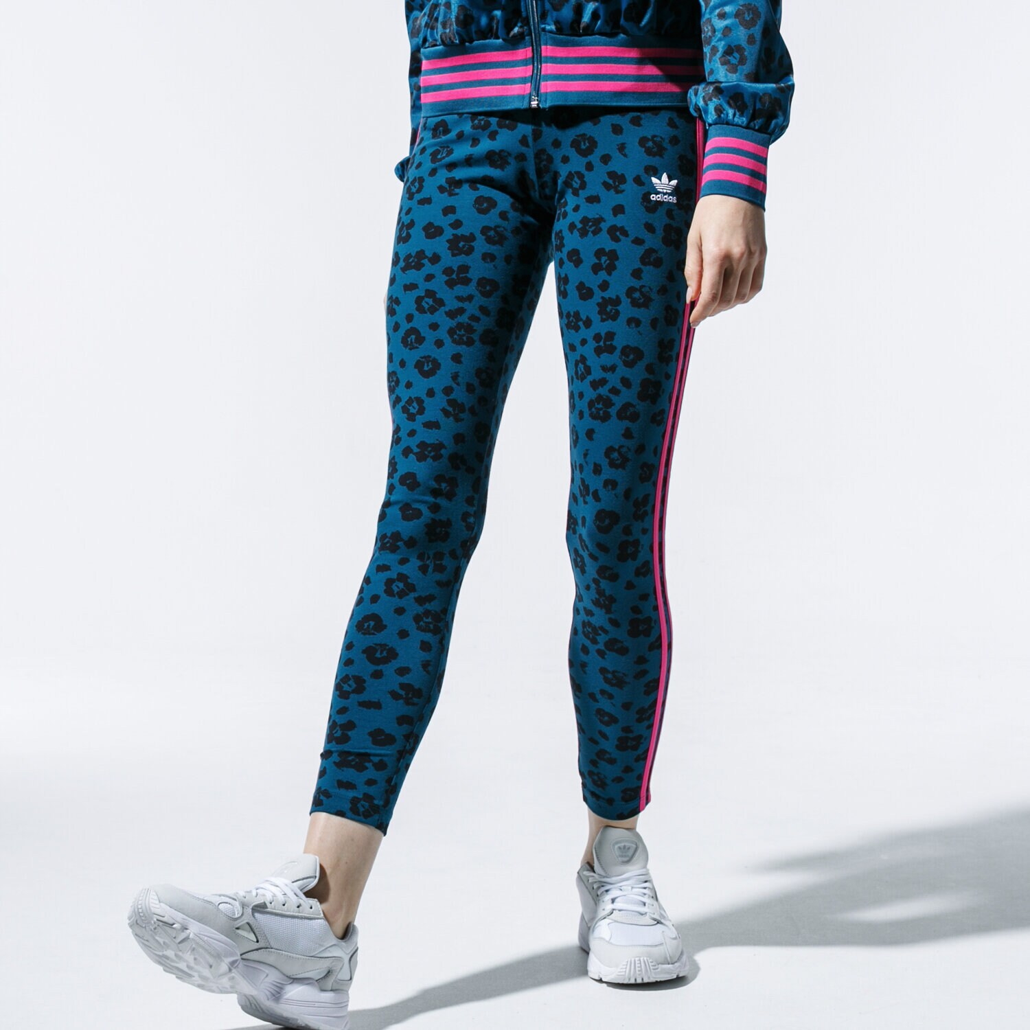 Damen Hosen ADIDAS LEGGINGS AOP TIGHTS ED4763 Multicolor