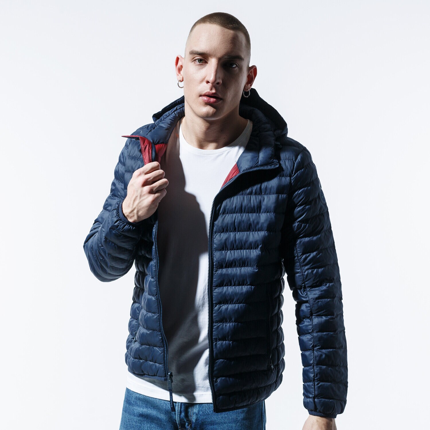 Herren Übergangsjacke TIMBERLAND JACKE AXIS PEAK HOODED JKT TB0A1XTQ4331 Dunkelblau
