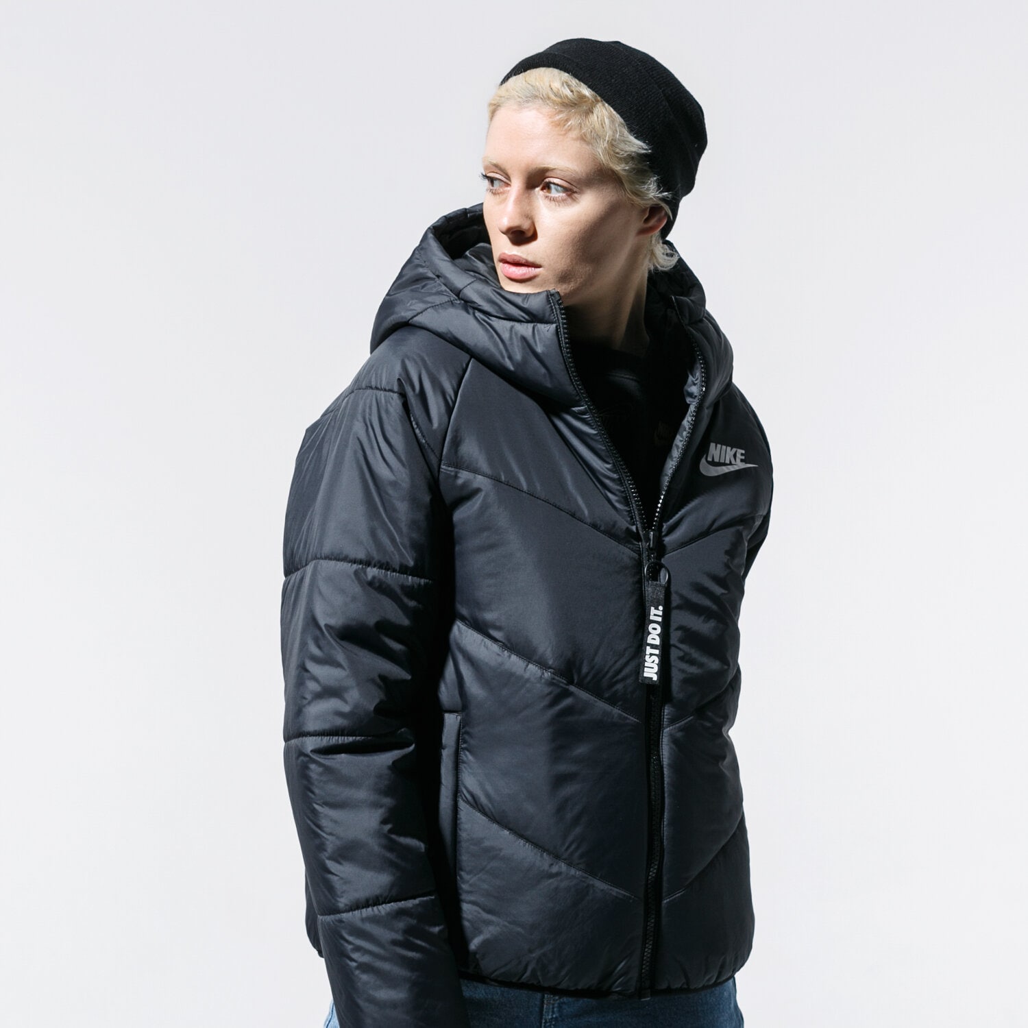 Damen Winterjacke NIKE JACKE W NSW WR SYN FILL JKT HD BV2906-010 Schwarz
