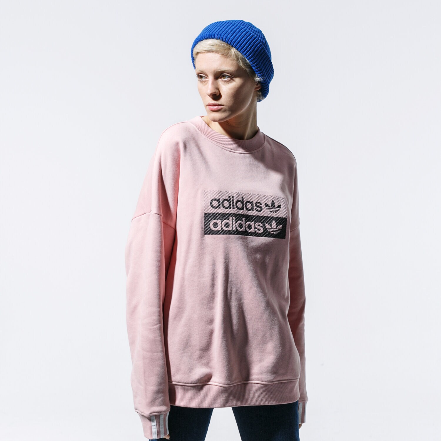 Damen ADIDAS SWEATSHIRT VOCAL SWEATSHIRT EC0746 Rosa