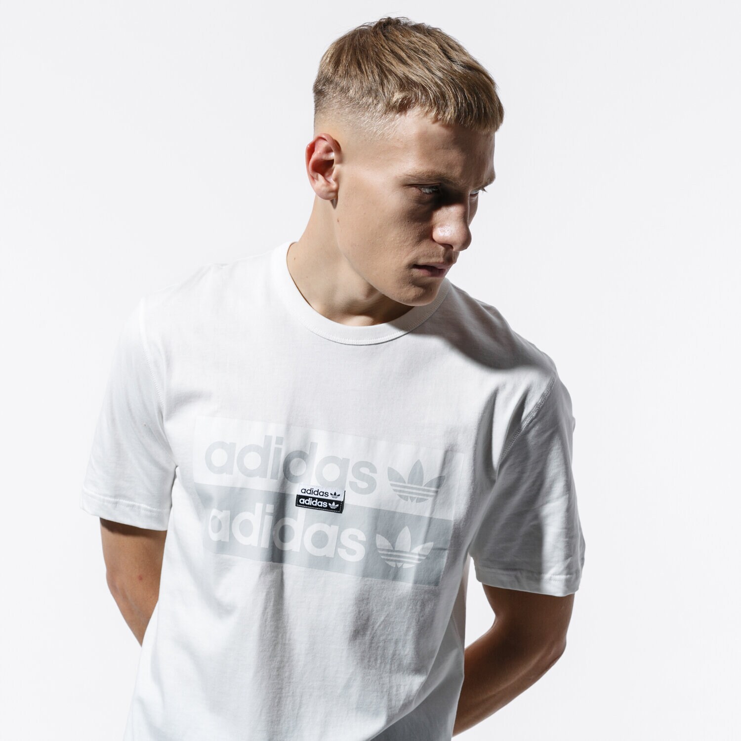 Herren T-Shirt ADIDAS T-SHIRT SS VOCAL D TEE ED7197 Weiß