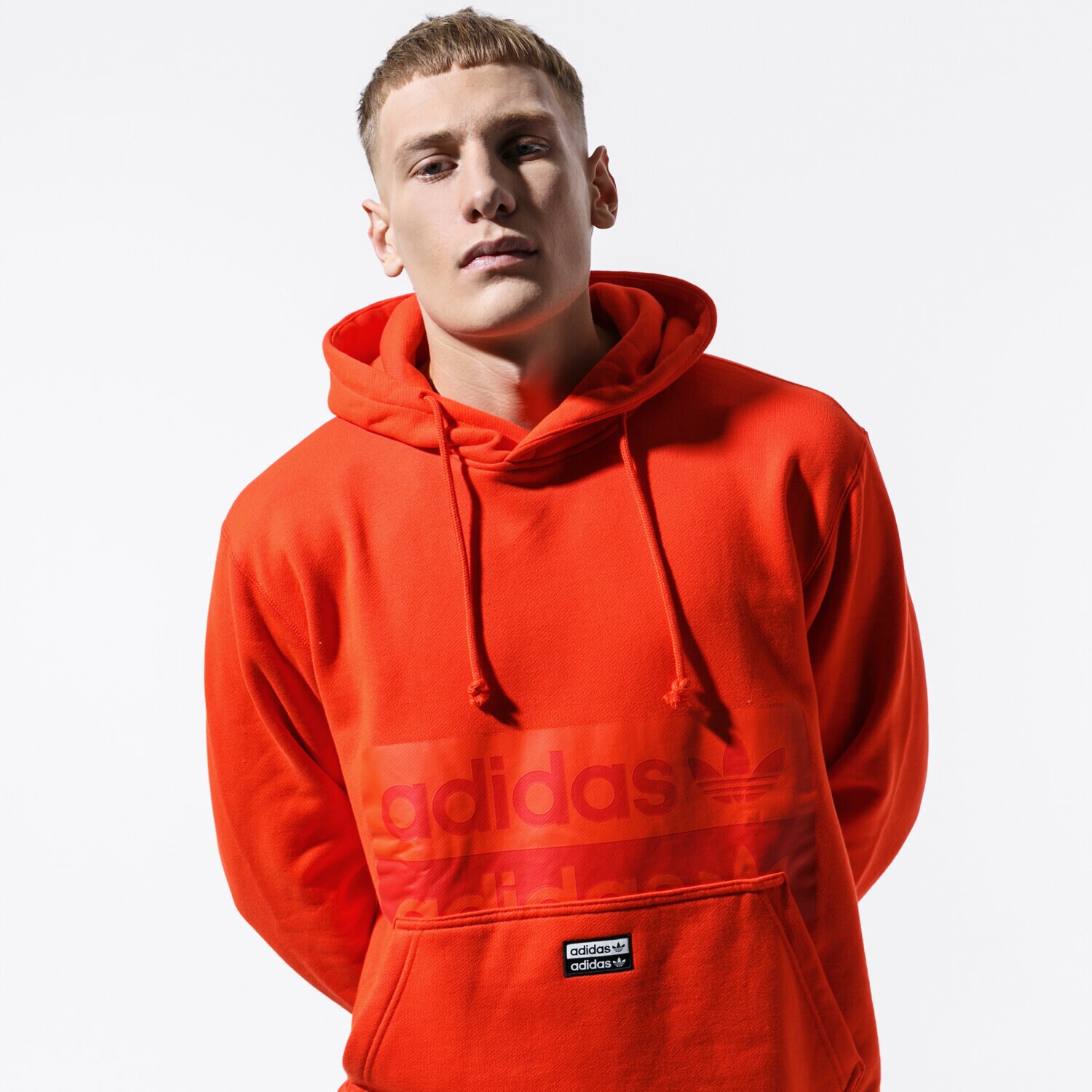 Herren ADIDAS SWEATSHIRT VOCAL D HOODY ED7208 Orange