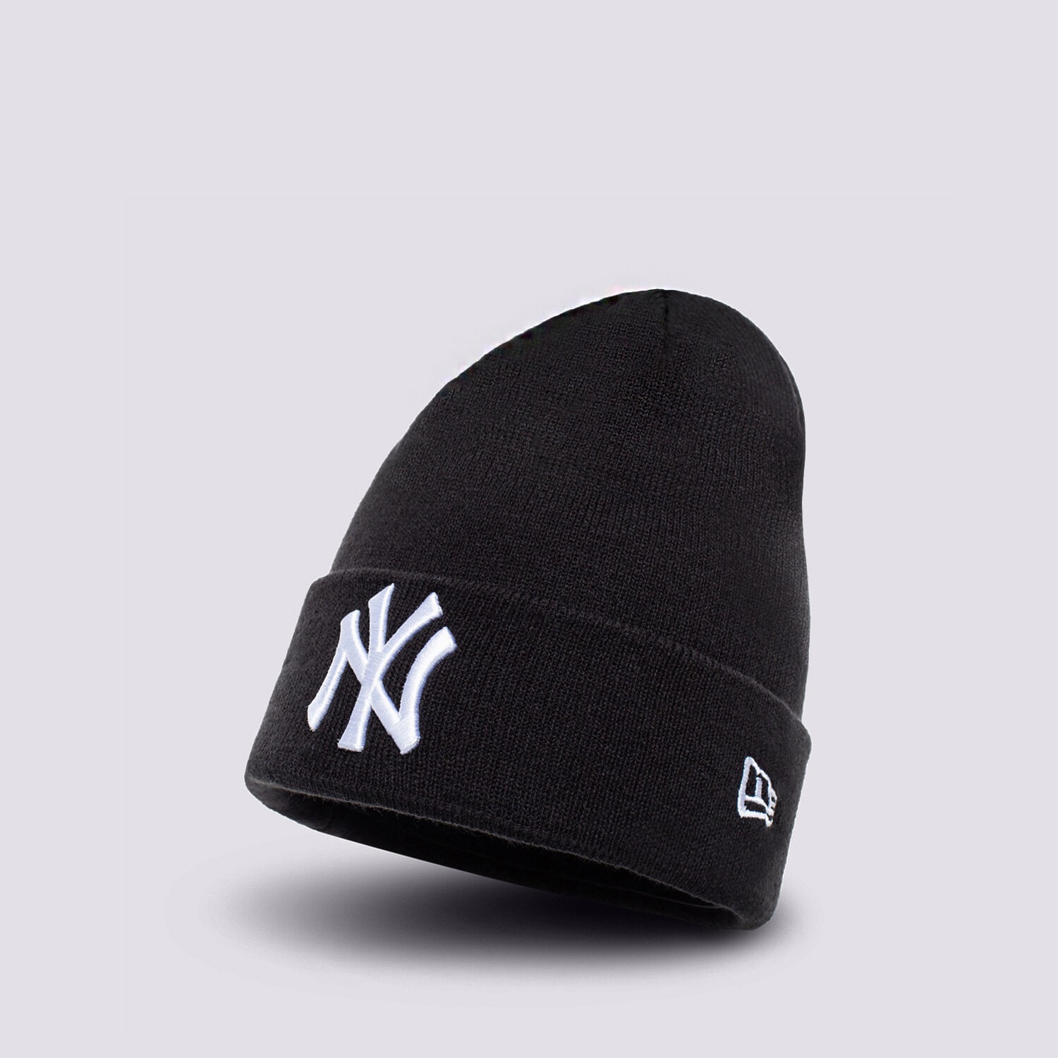 Herren Mütze NEW ERA MÜTZE WINTER MLB CUFF KNIT NYY BLK NEW YORK YANKEES 12122728 Schwarz