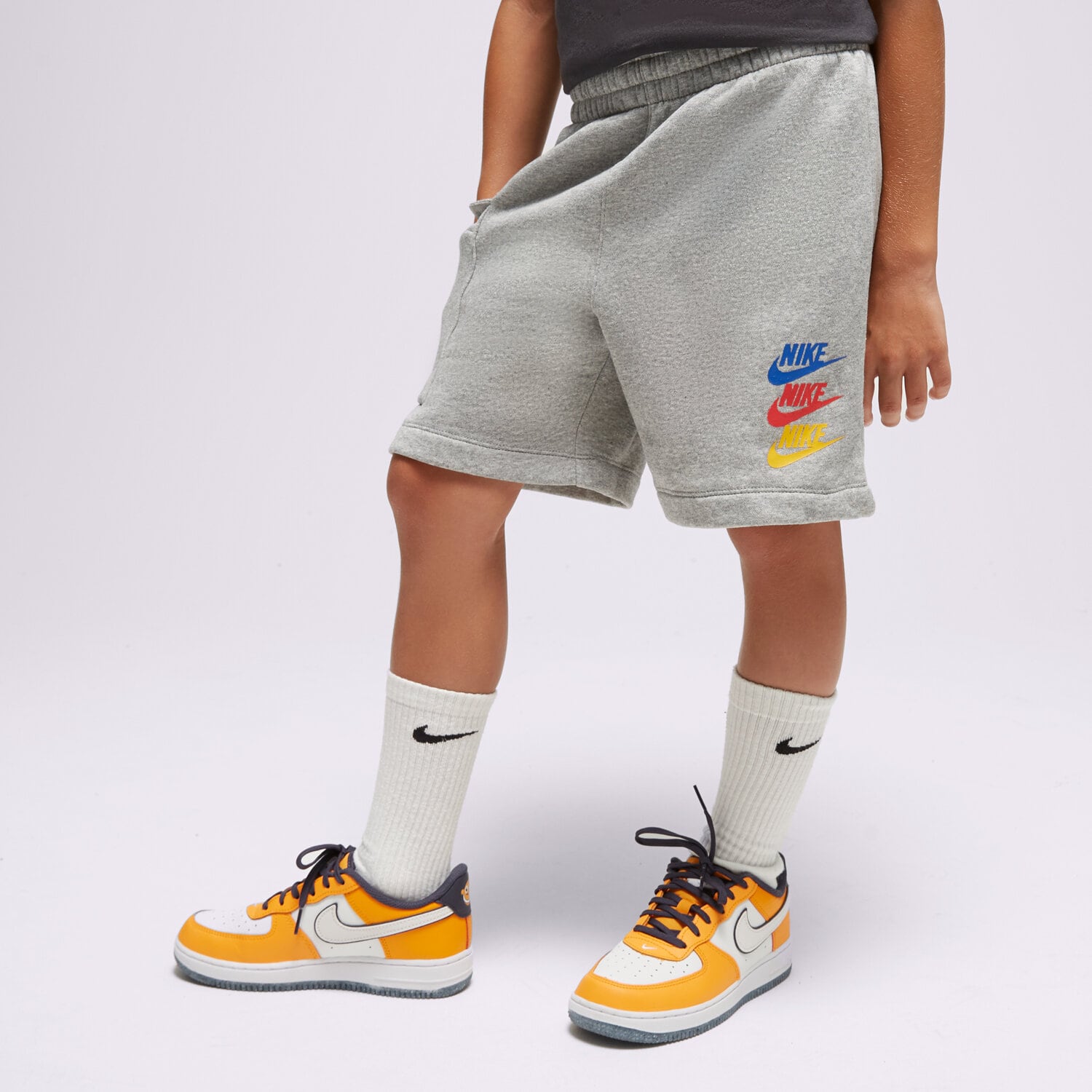 Kinder NIKE SHORTS B NSW SI FLC CARGO FJ5530-063 Grau