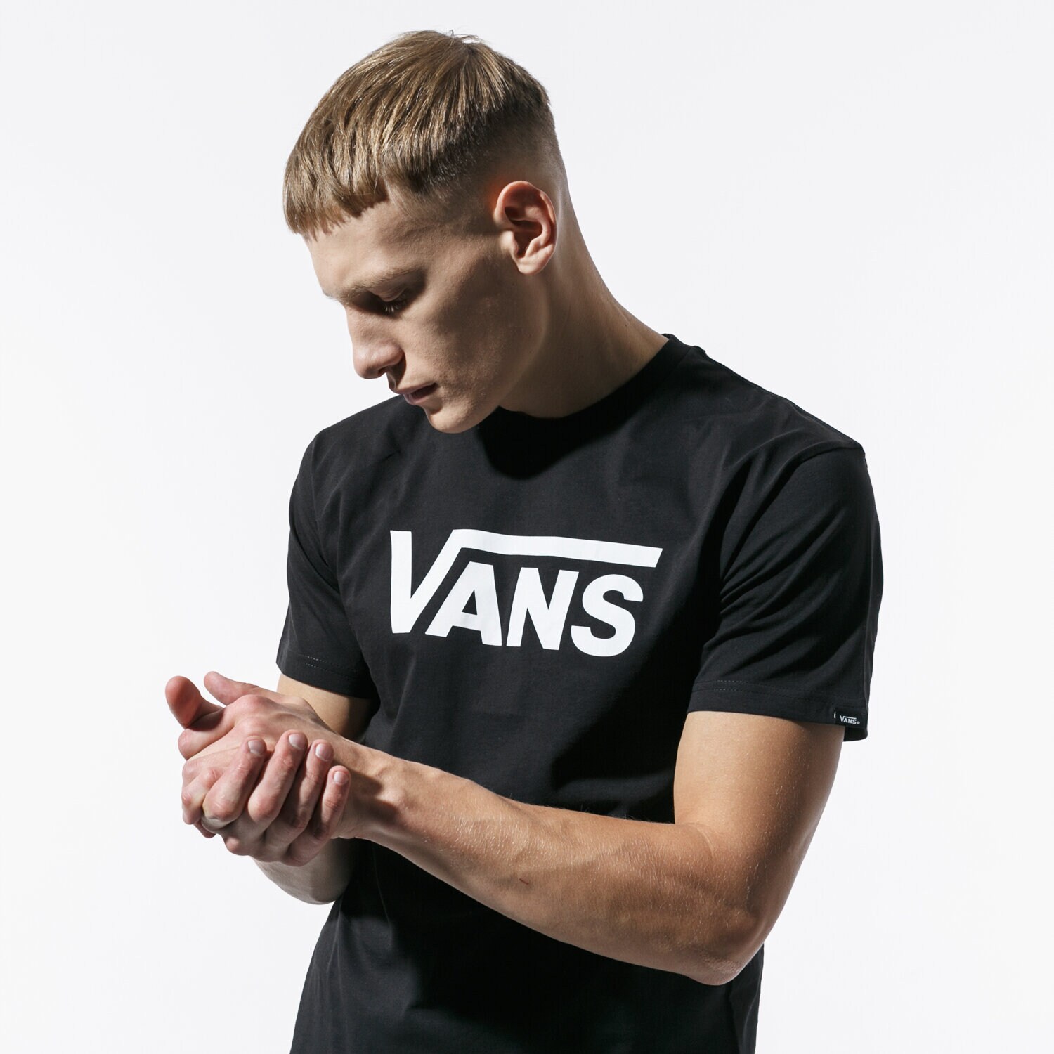Herren T-Shirt VANS T-SHIRT VANS CLASSIC VN000GGGY281 Schwarz