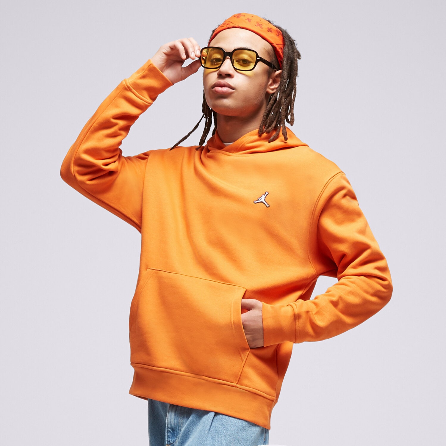Herren JORDAN HOODIE M J ESS FLC PO DQ7466-847 Orange