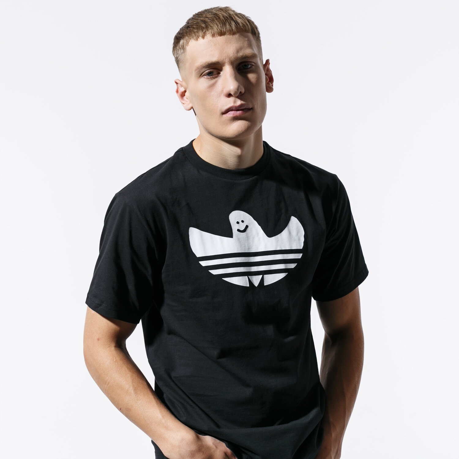 Herren T-Shirt ADIDAS T-SHIRT SS SHMOO TEE EC7373 Schwarz
