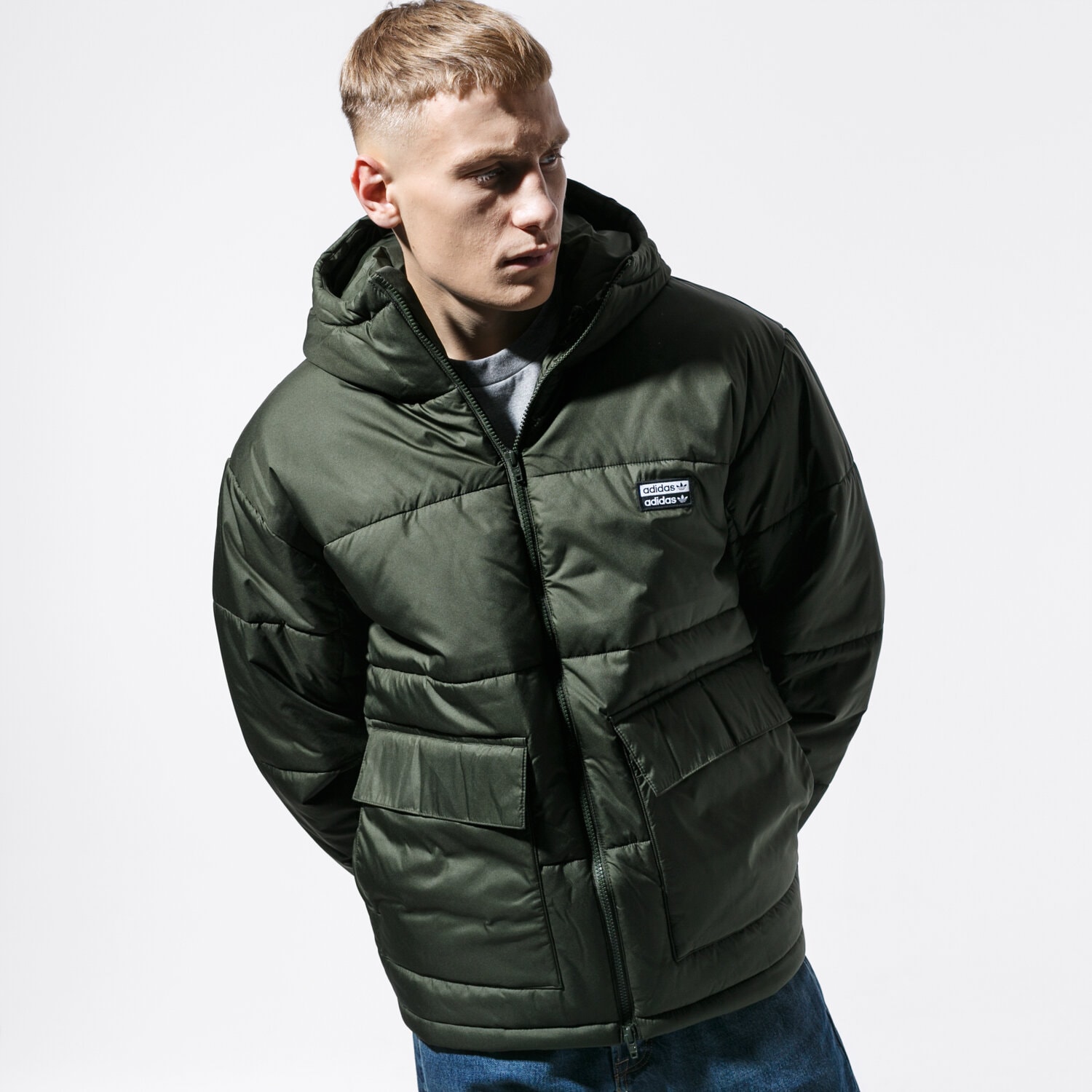 Herren Winterjacke ADIDAS JACKE VOCAL D JACKET ED7219 Khaki