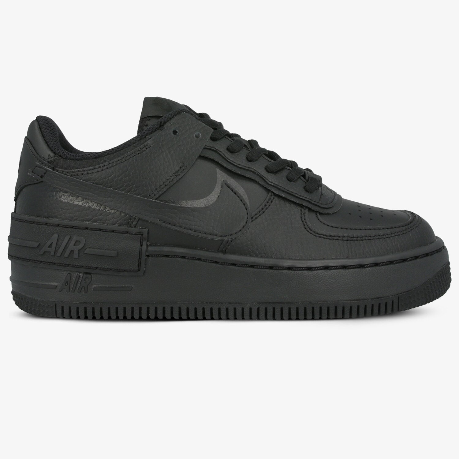 Damen Sneaker NIKE W AIR FORCE 1 SHADOW  CI0919-001 Schwarz