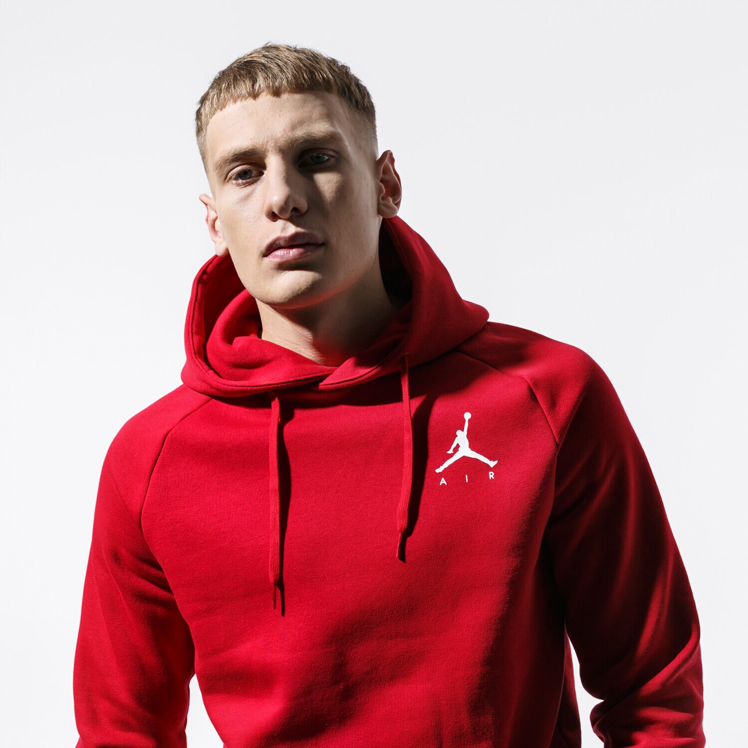 Herren Winterjacke JORDAN SWEATSHIRT SPORTSWEAR JUMPMAN FLEECE MEN'S PULLOVER 940108-687 Rot