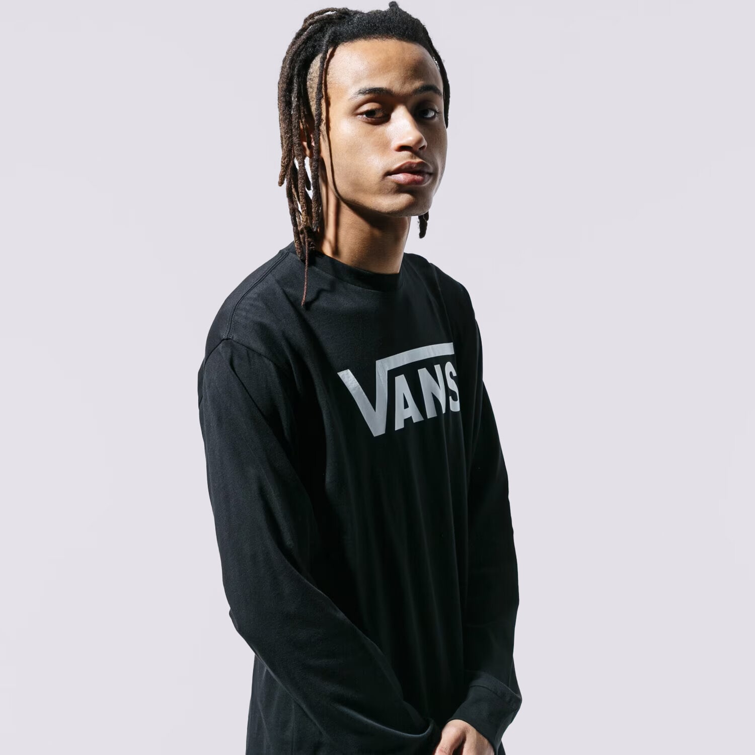 Herren T-Shirt VANS T-SHIRT VANS CLASSIC LS VN000K6HY281 Schwarz