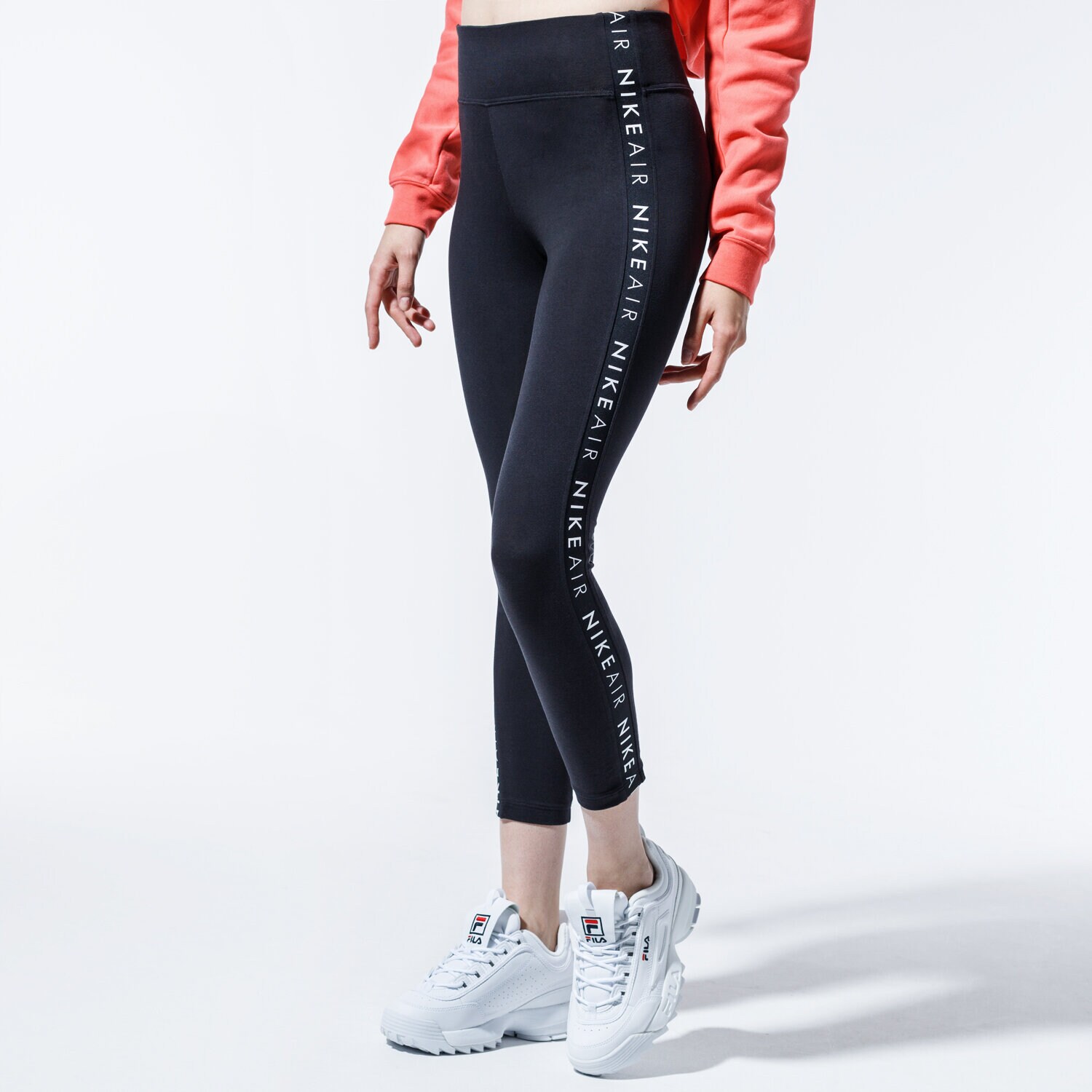 Damen Hosen NIKE HOSE W NSW AIR LGGNG BV4773010 Schwarz