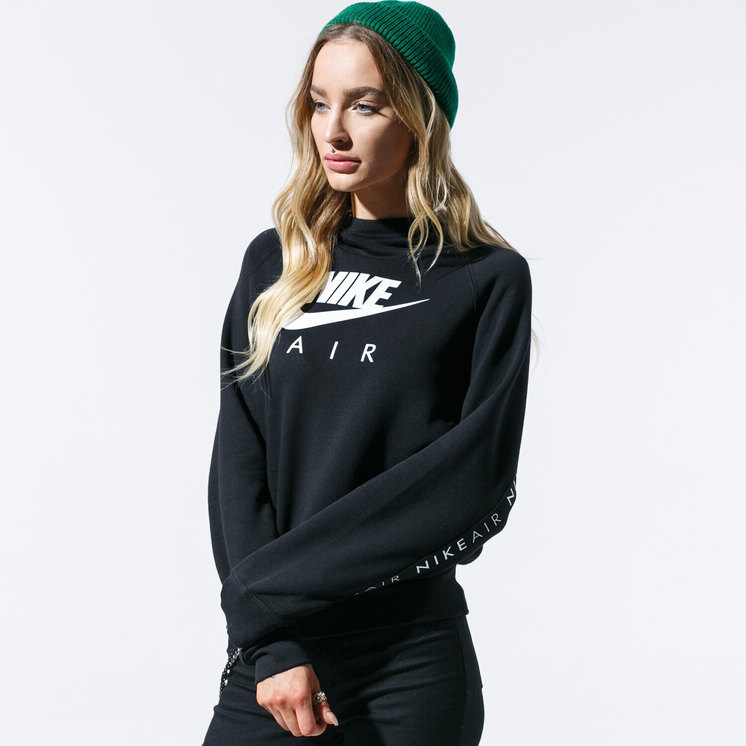 Damen NIKE HOODIE W NSW AIR HOODIE BB BV5132-010 Schwarz