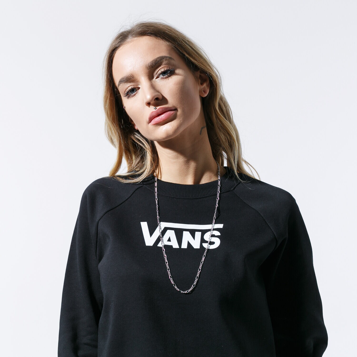 Damen VANS SWEATSHIRT FLYING V BOXY VN0A4BD6BLK1 Schwarz