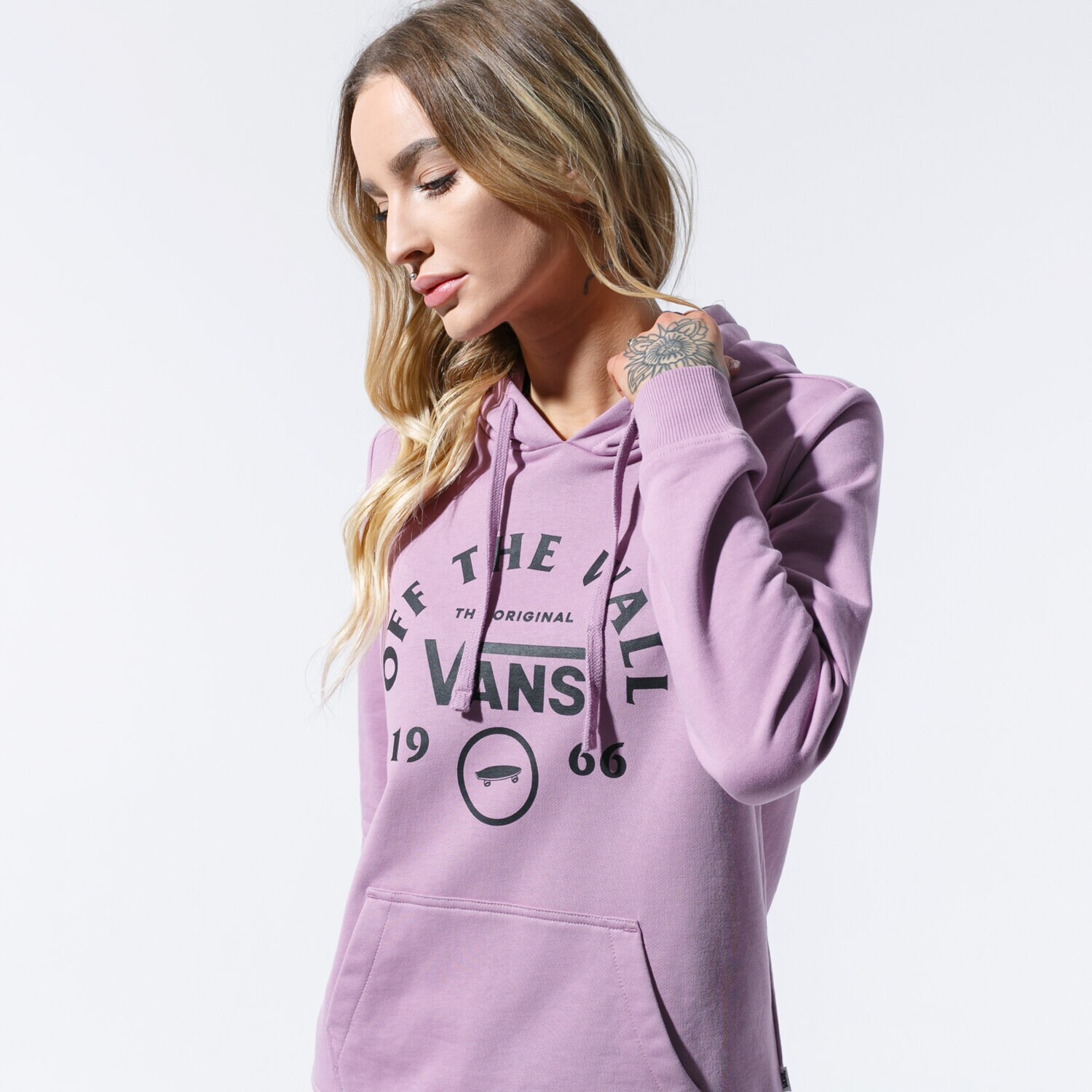 Damen VANS HOODIE ATTENDANCE HOODIE VN0A47TEZUS1 Rosa