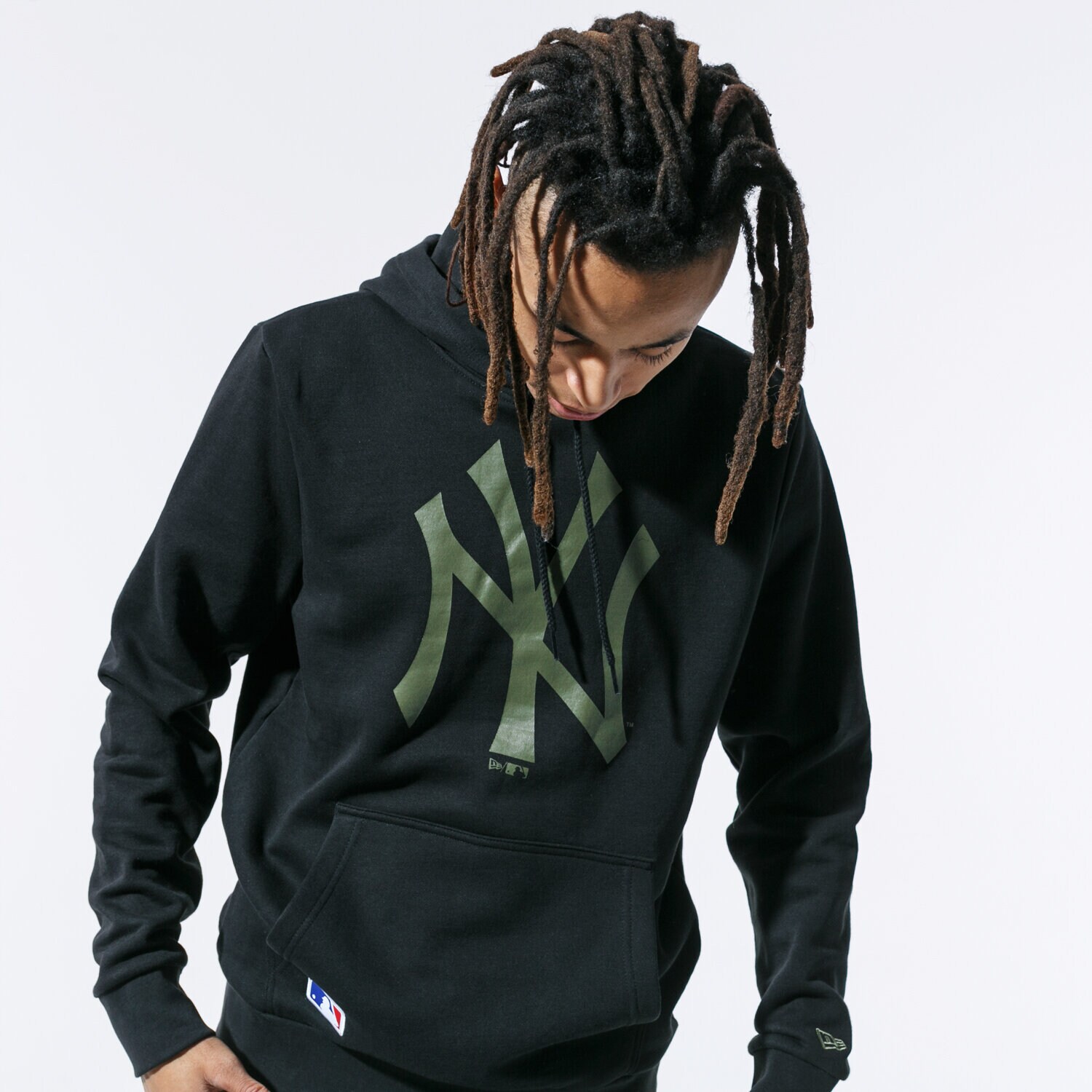 Herren NEW ERA HOODIE MLB HOODY NYY NEW YORK YANKEES BLKNOV 12123928 Schwarz
