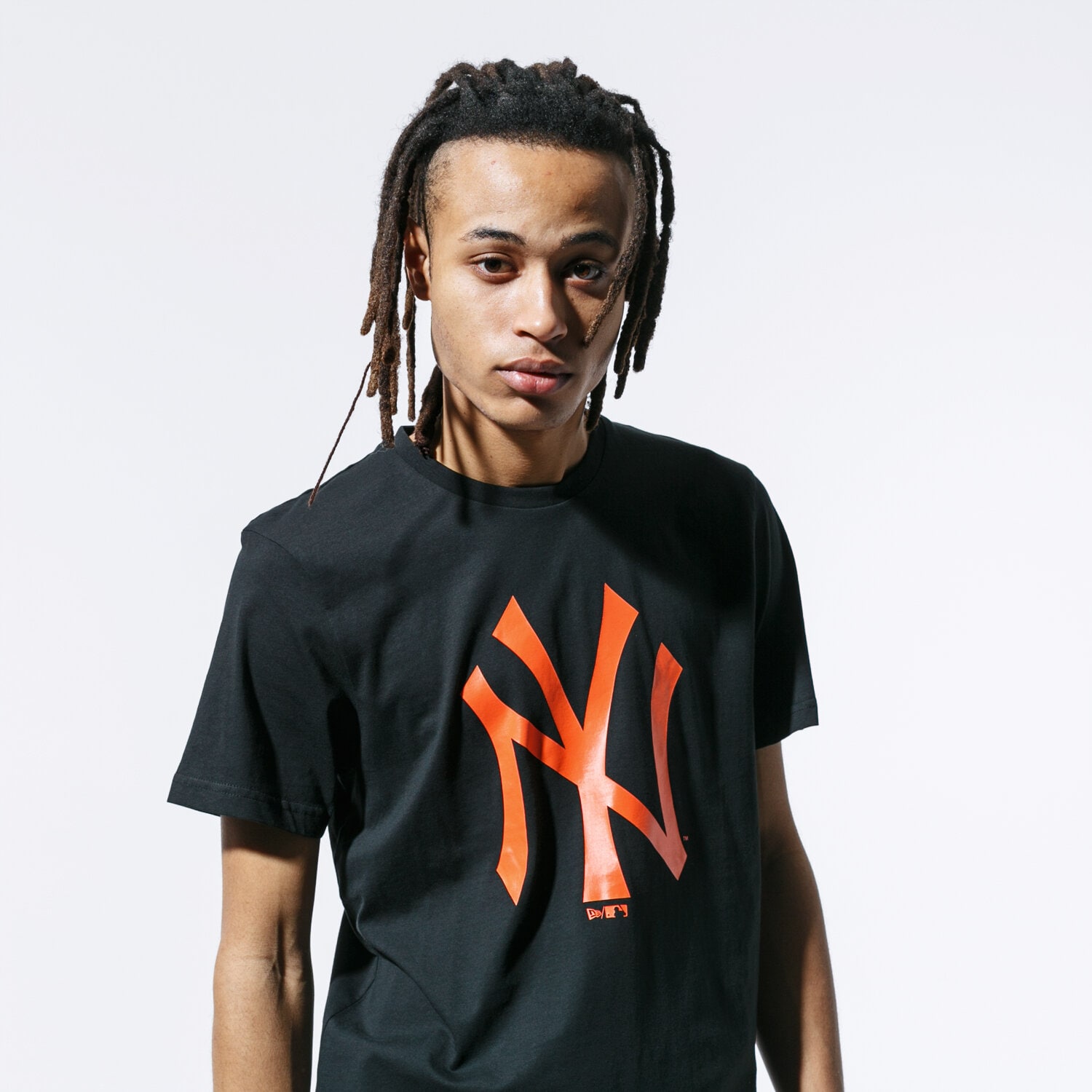 Herren T-Shirt NEW ERA T-SHIRT MLB TEE NYY BLK NEW YORK YANKEES BLKROG 12123933 Schwarz