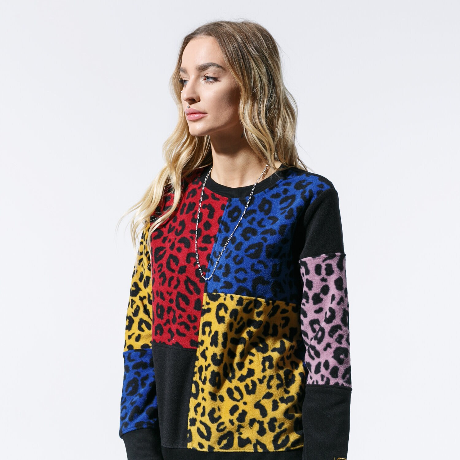 Damen VANS SWEATSHIRT WYLD TANGLE CREW VN0A4BEMZUH1 Multicolor