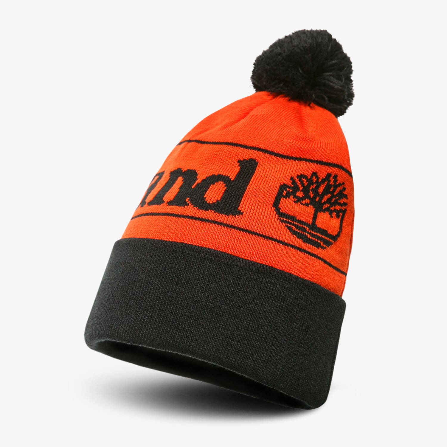 Kinder Mütze TIMBERLAND MÜTZE WINTER YCC POM CUFFED BEANIE TB0A1EUT8451 Orange
