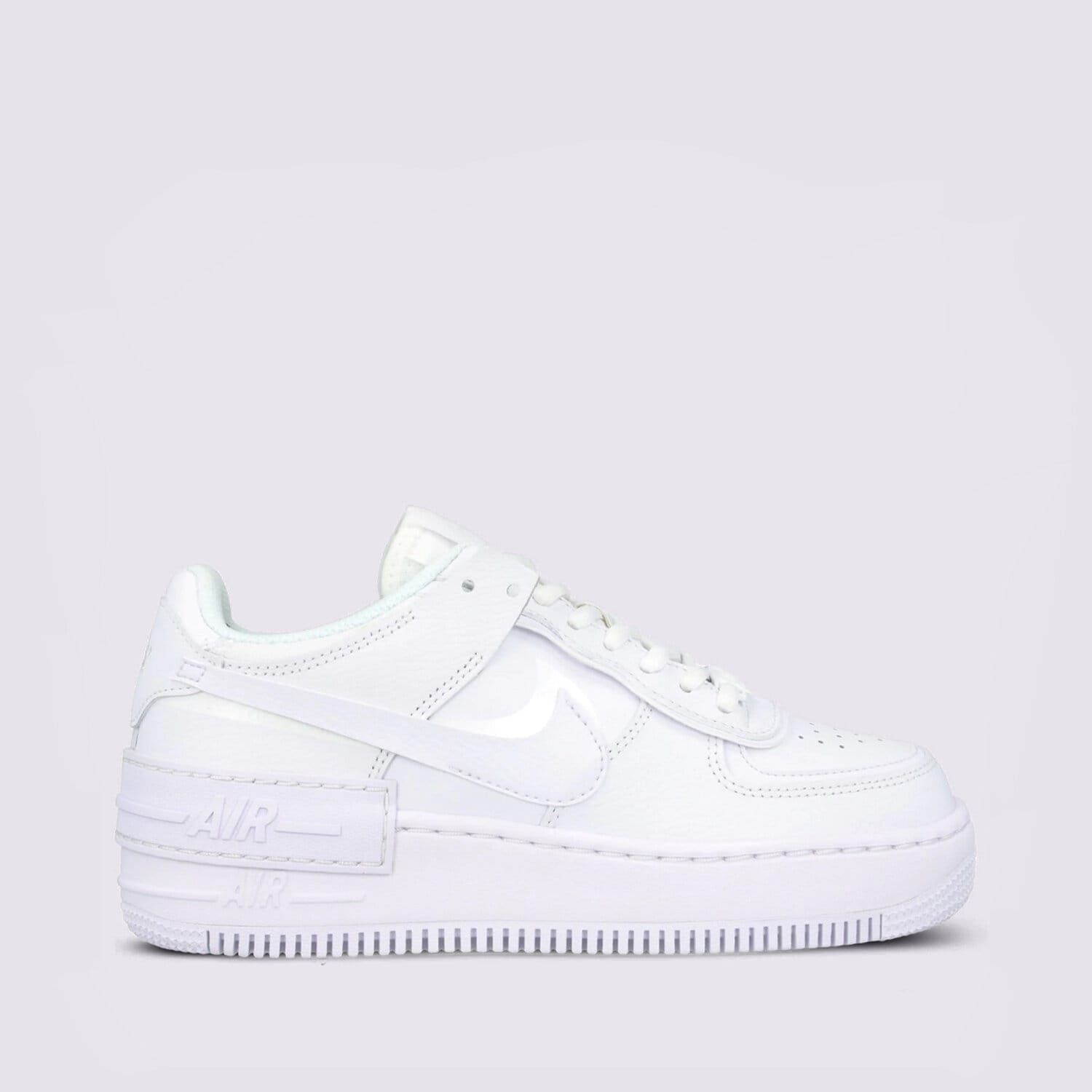 Damen Sneaker NIKE W AIR FORCE 1 SHADOW  CI0919-100 Weiß