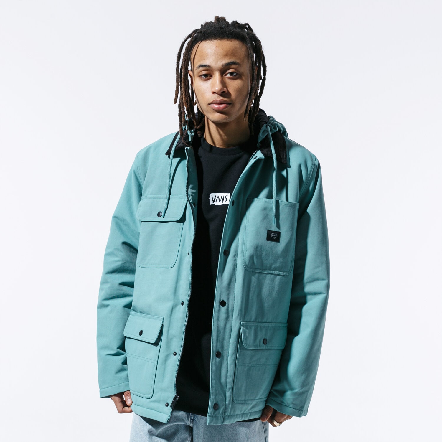 Herren Winterjacke VANS JACKE DRILL CHORE COAT MTE VN0A45APSP91 Blau