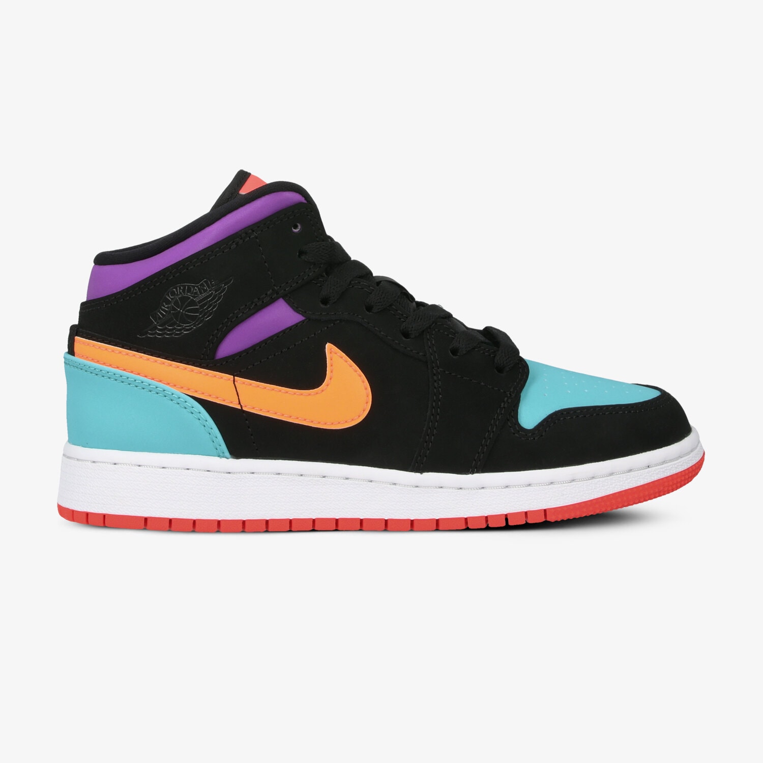 Kinder Sneaker AIR JORDAN 1 MID GS  554725-083 Schwarz
