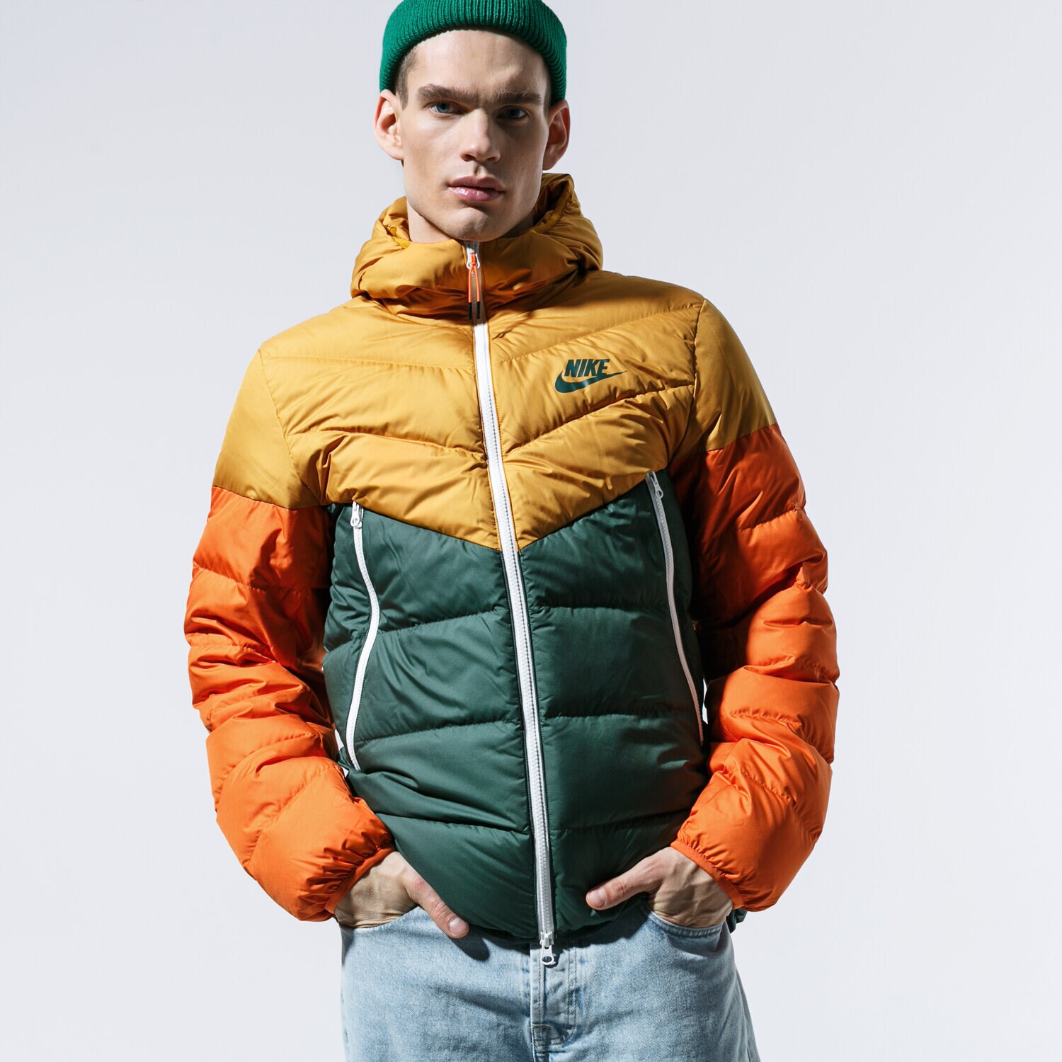 Herren Winterjacke NIKE JACKE NIKE SPORTSWEAR WINDRUNNER 928833-727 Multicolor