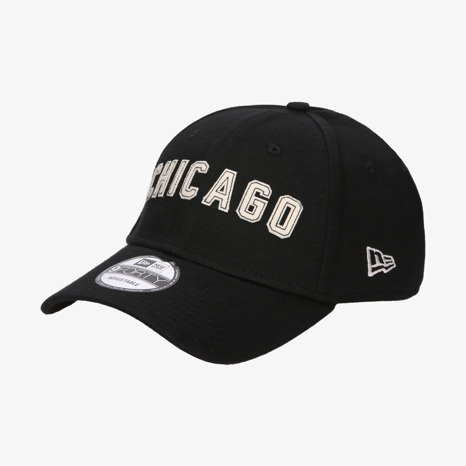 Herren Cap NEW ERA MÜTZE NBA SCRIPT 9FORTY BULLS CHICAGO BULLS BLKSFP 12134798 Schwarz