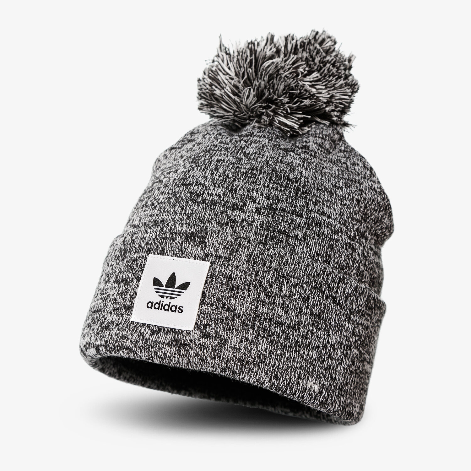 Kinder Mütze ADIDAS MÜTZE WINTER MELANGE BOBBLE ED8031 Schwarz