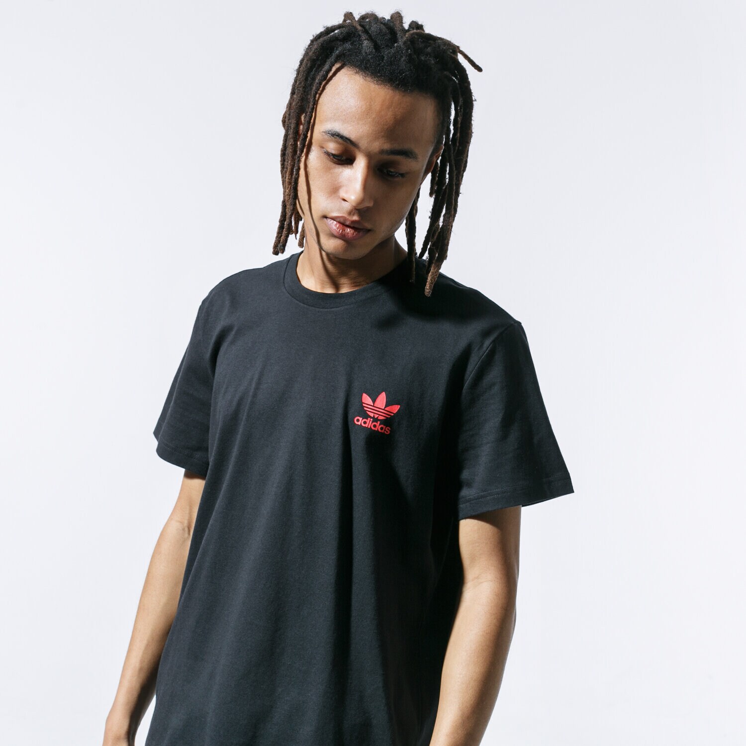 Herren T-Shirt ADIDAS T-SHIRT CHEW REVERSE PRINT TEE GJ9586 Schwarz