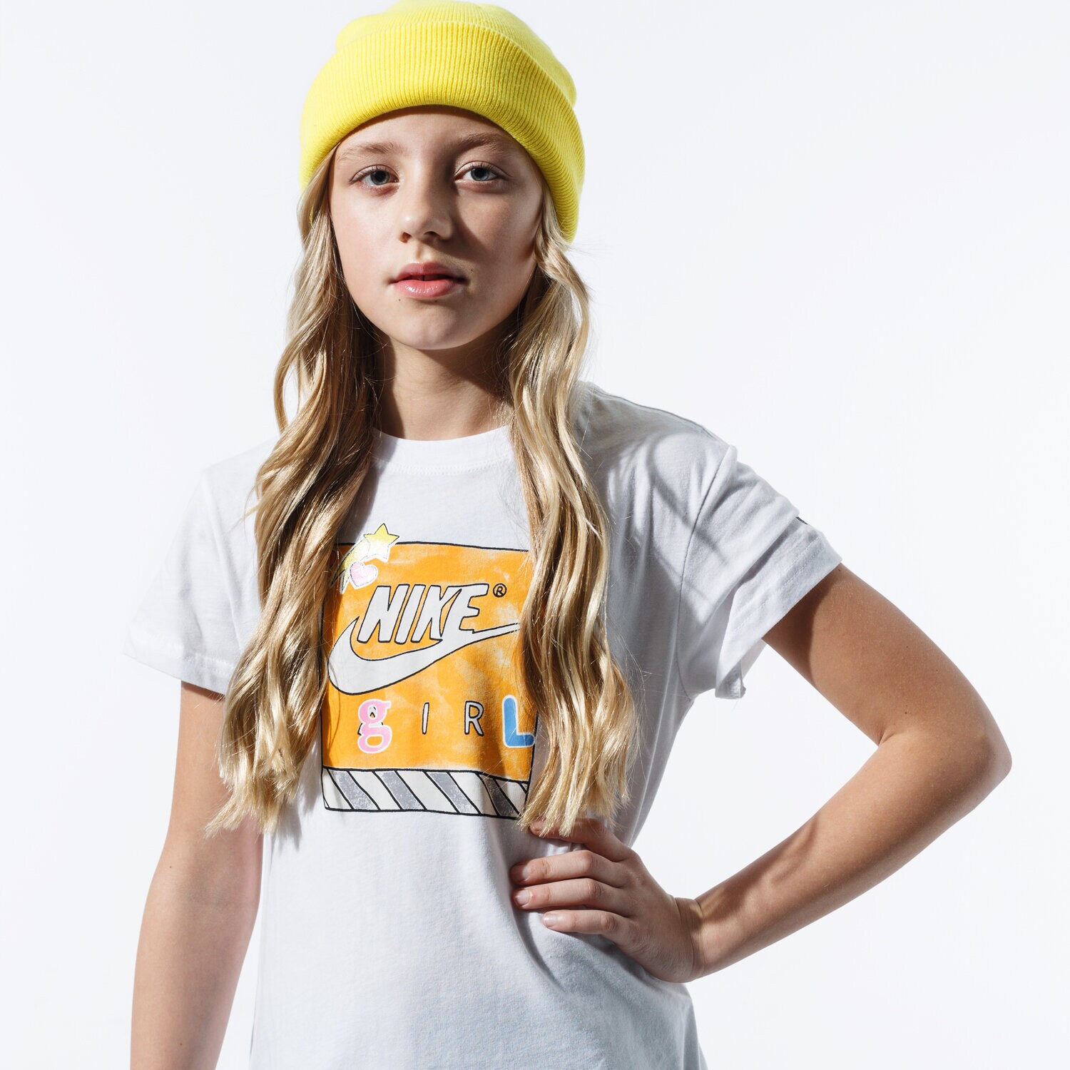 Kinder T-Shirt NIKE T-SHIRT G NSW TEE DPTL NIKE AIR CN2322-100 Weiß