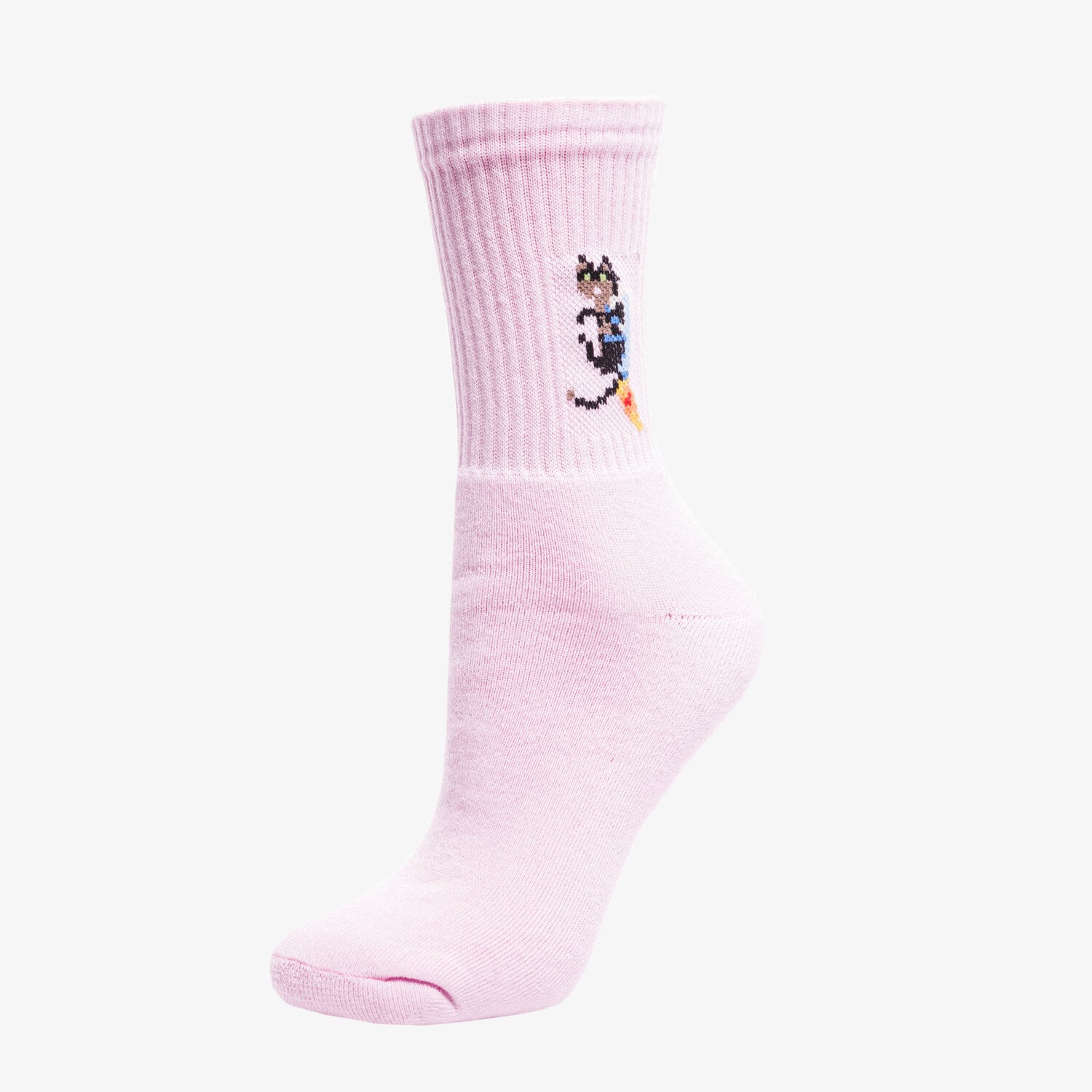 Damen Socken SIZEER SOCKEN SPACE KITTY SI120SKU05002 Rosa