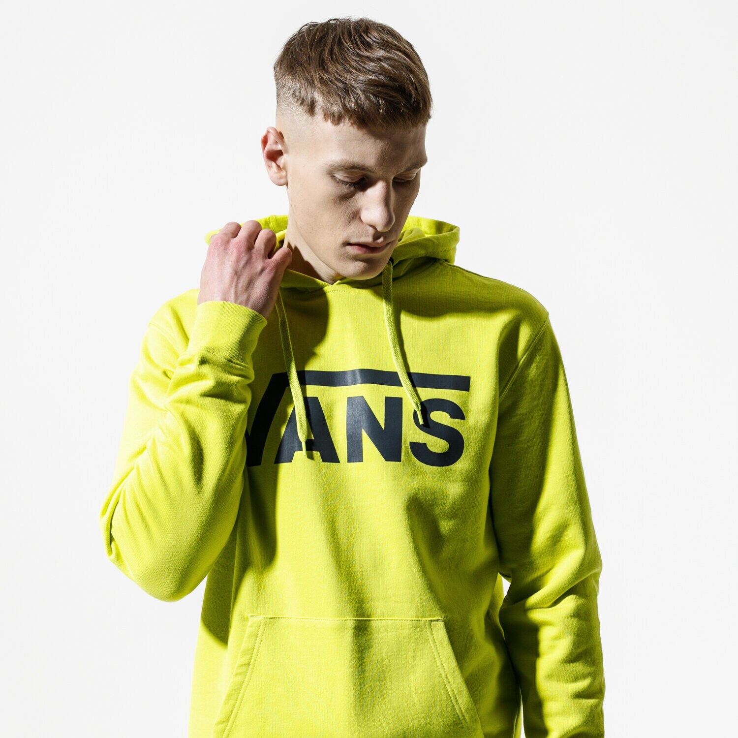 Herren VANS HOODIE MN VANS CLASSIC PO HOODIE II SULPHUR SPRING/ASPH VN0A456BYNC1 Gelb
