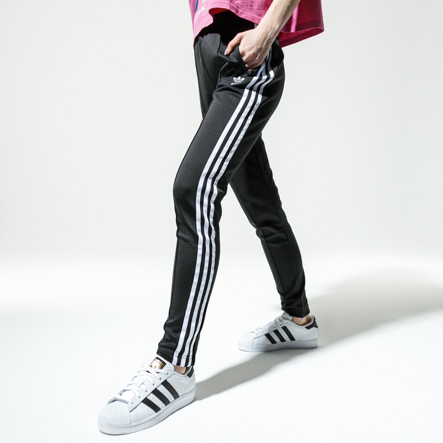 Damen Hosen ADIDAS HOSE SS TP FM3323 Schwarz