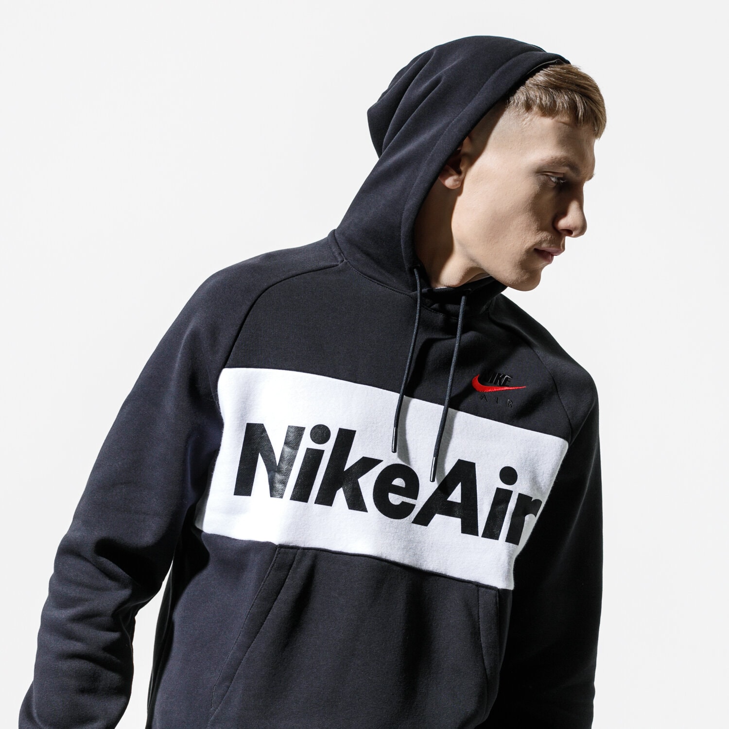 Herren NIKE HOODIE AIR CJ4824-010 Schwarz