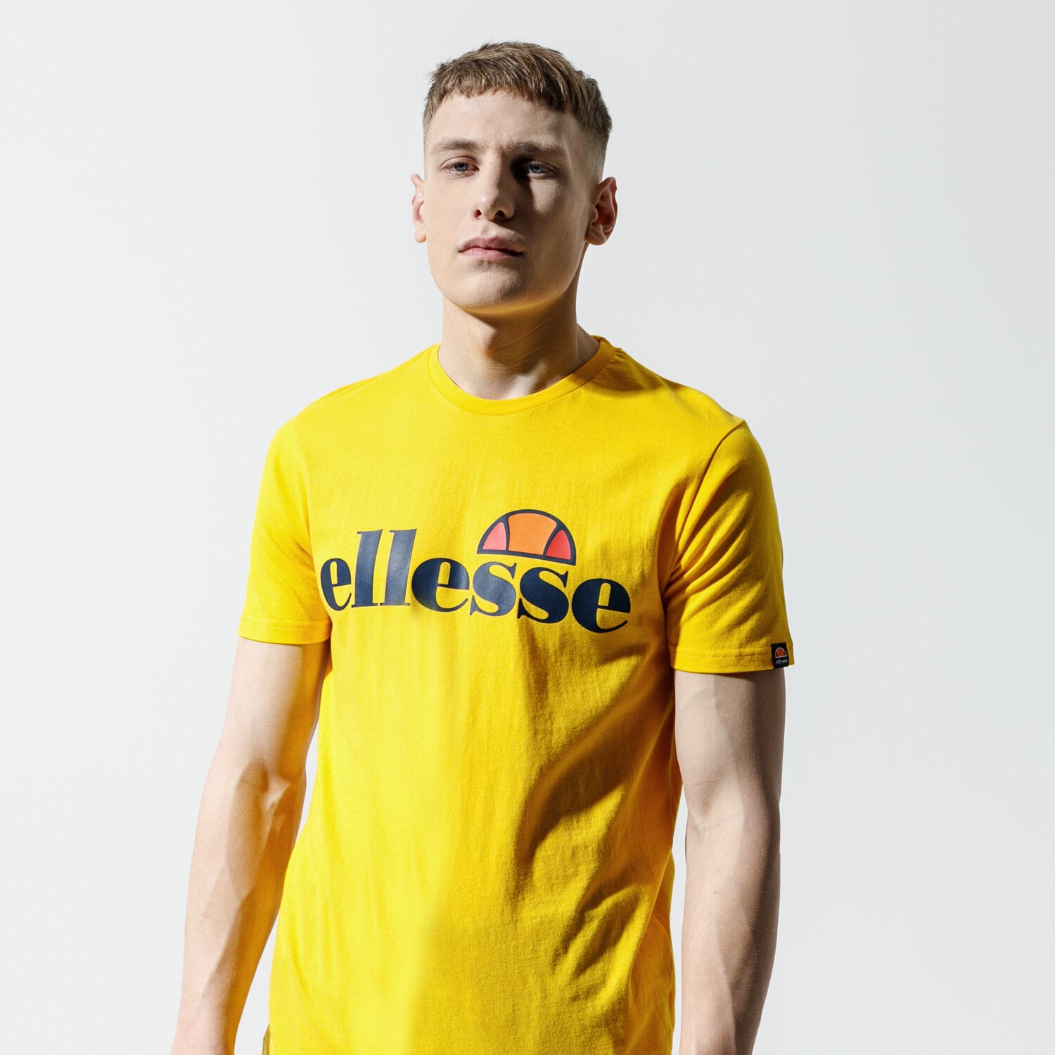 Herren T-Shirt ELLESSE T-SHIRT SL PRADO SHE07405YELLOW Gelb
