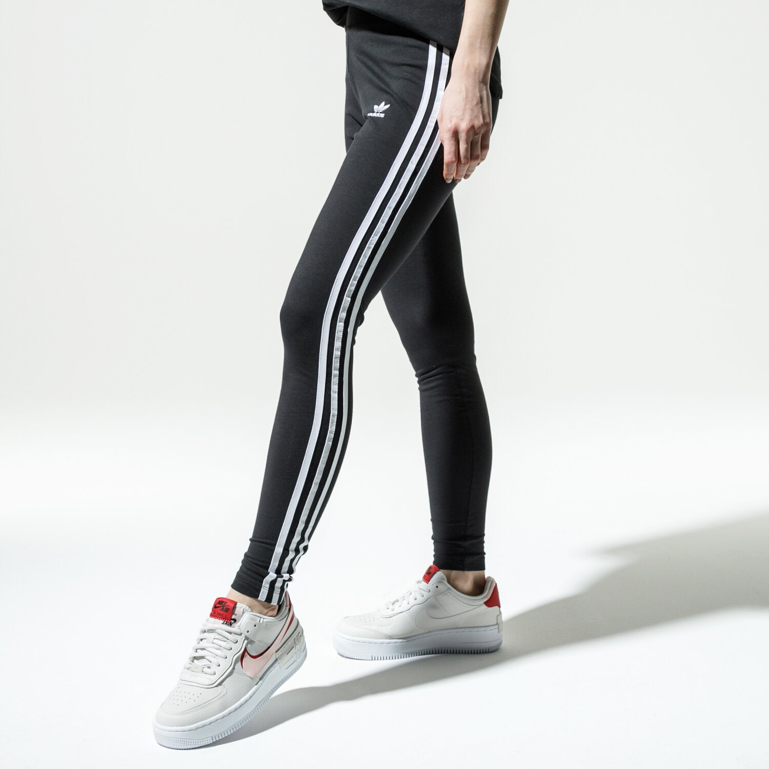 Damen Hosen ADIDAS LEGGINGS 3 STR TIGHT FM3287 Schwarz