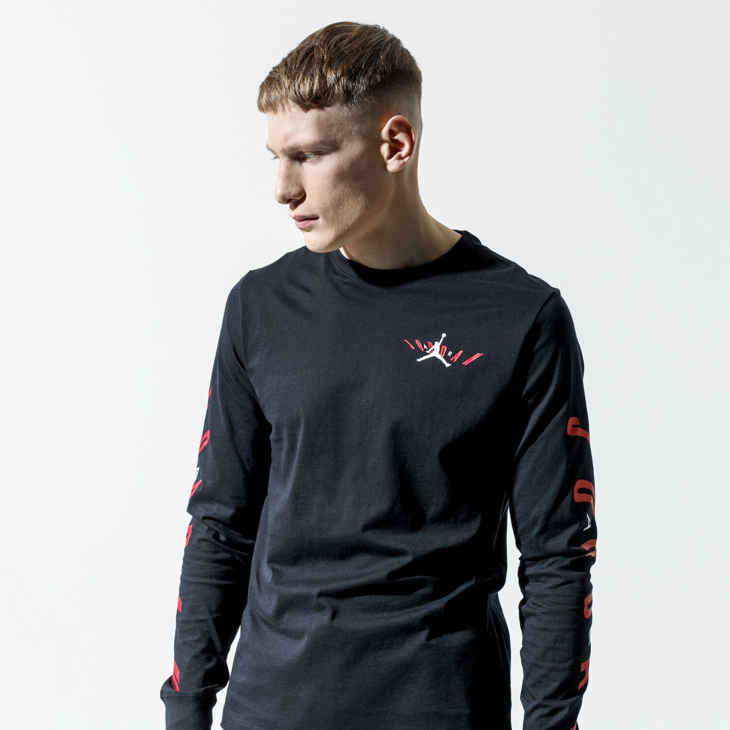 Herren T-Shirt JORDAN T-SHIRT M J AIR JORDAN SWERVE WM TEE CD5509-010 Schwarz