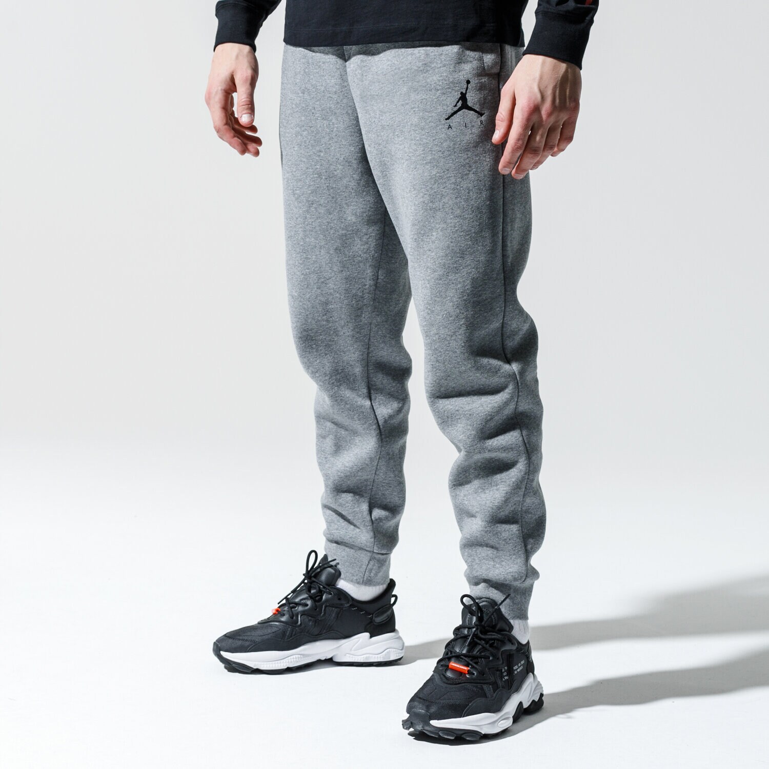 Herren Hosen JORDAN HOSE SPORTSWEAR JUMPMAN FLEECE MEN'S PANTS 940172-092 Grau